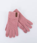 Gloves women - Woven knit