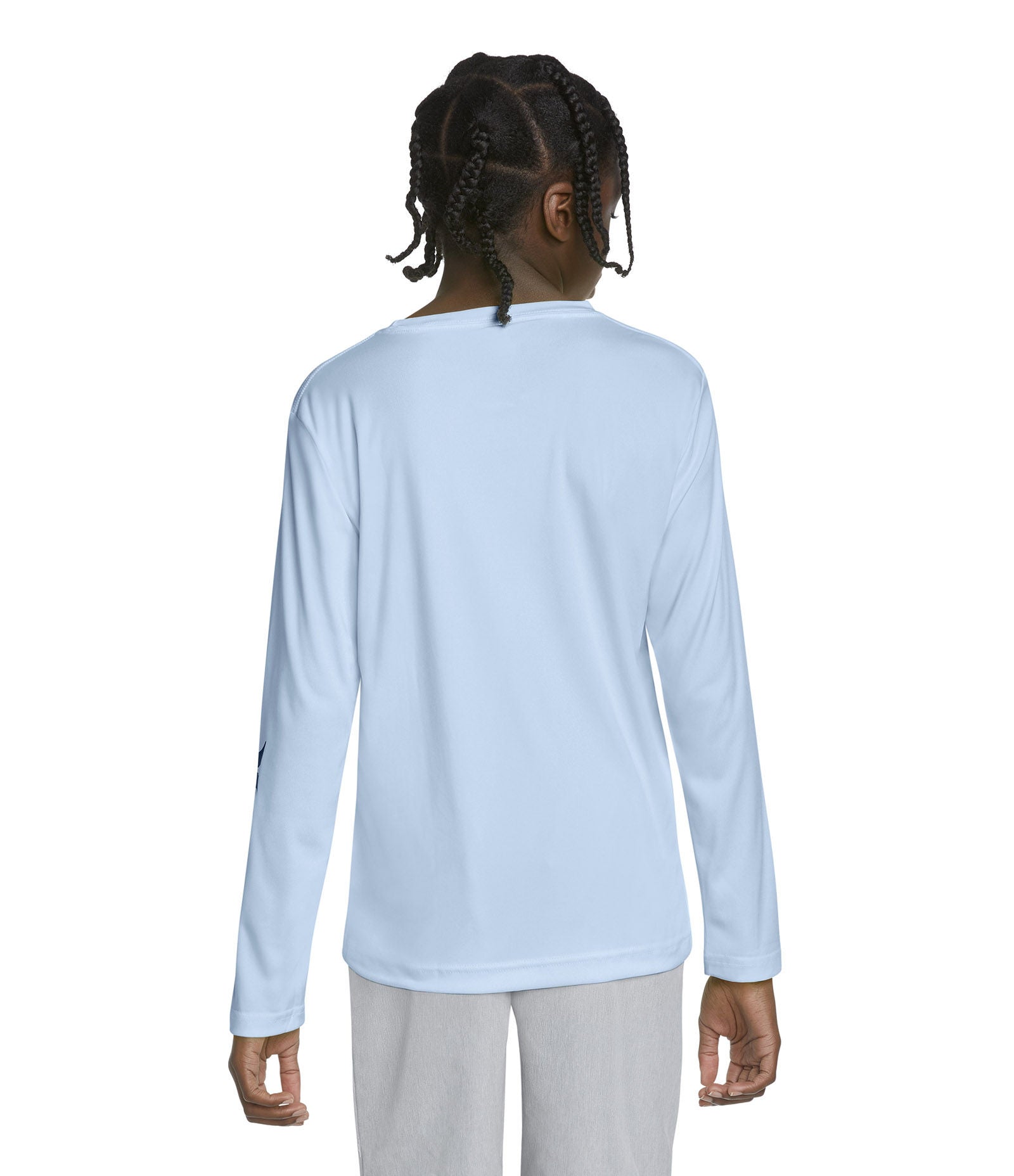 T-shirt manche longue en lycra garçon - Hrlb icon heather UPF