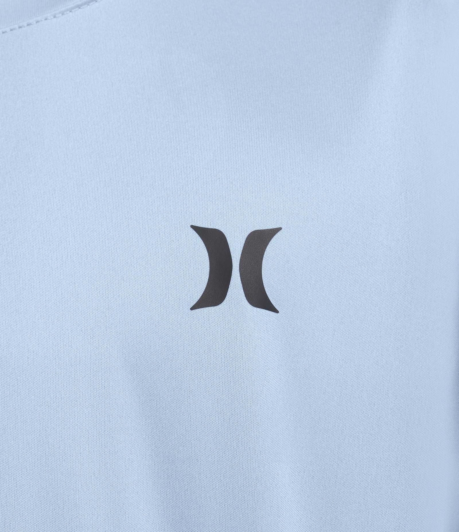 T-shirt manche longue en lycra garçon - Hrlb icon heather UPF