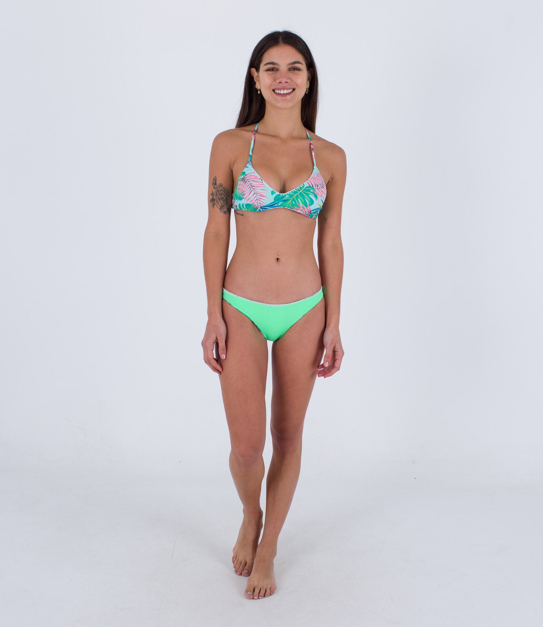 Bikini-Unterteil wendbar fraune - Java tropical