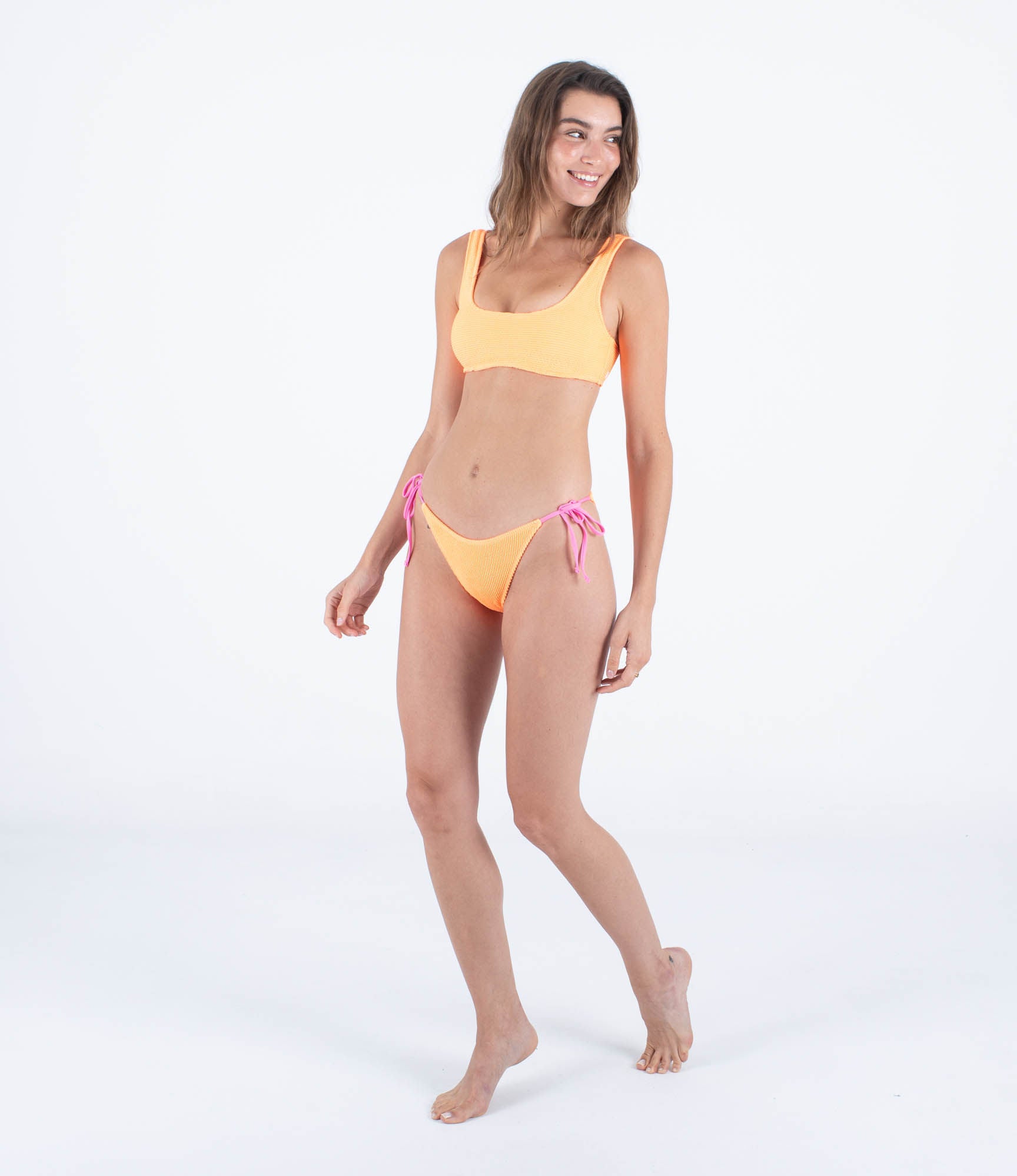 Bas de bikini  femmes - Solid scrunch