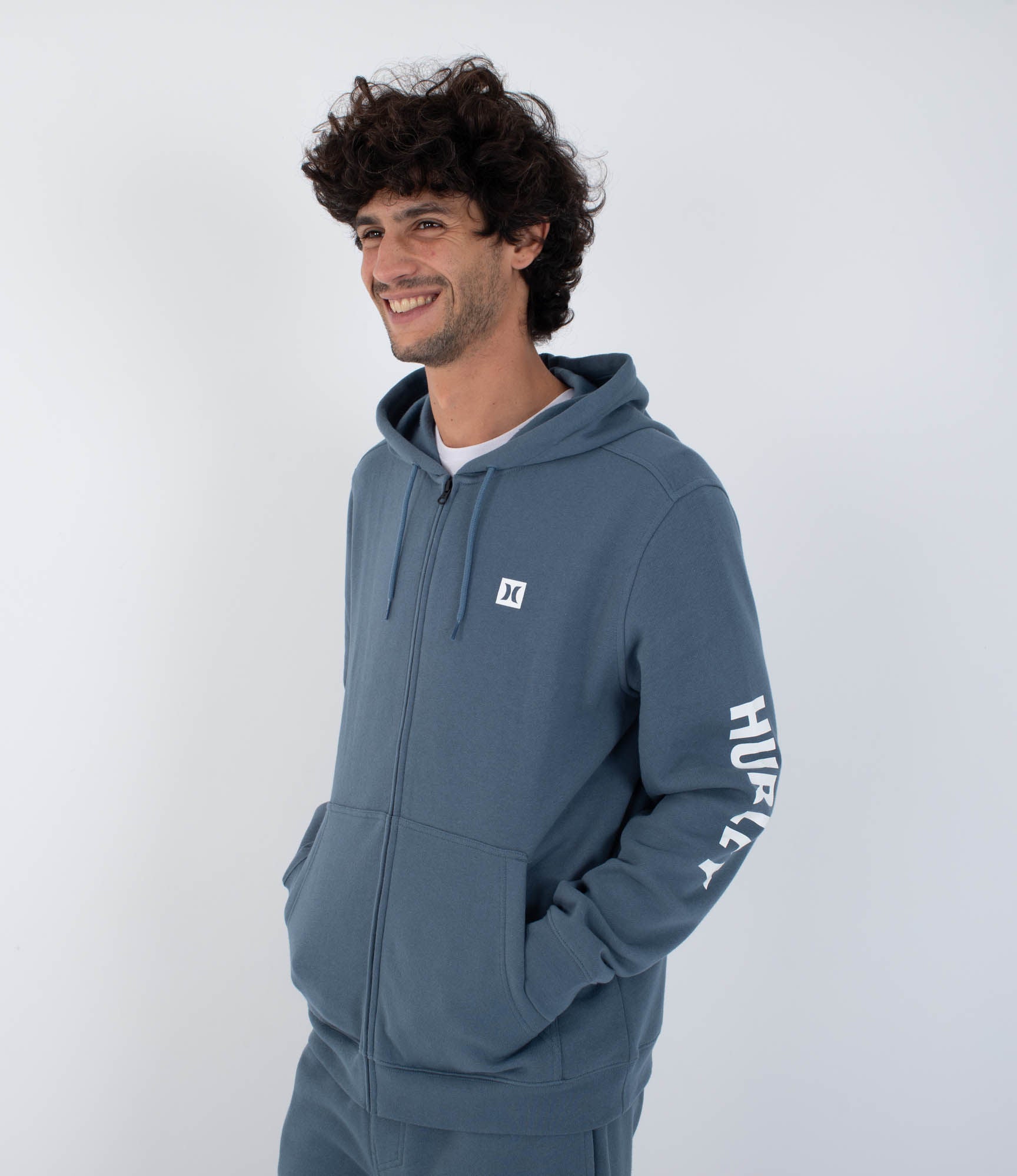 Sweat à capuche hommes  - Icon box