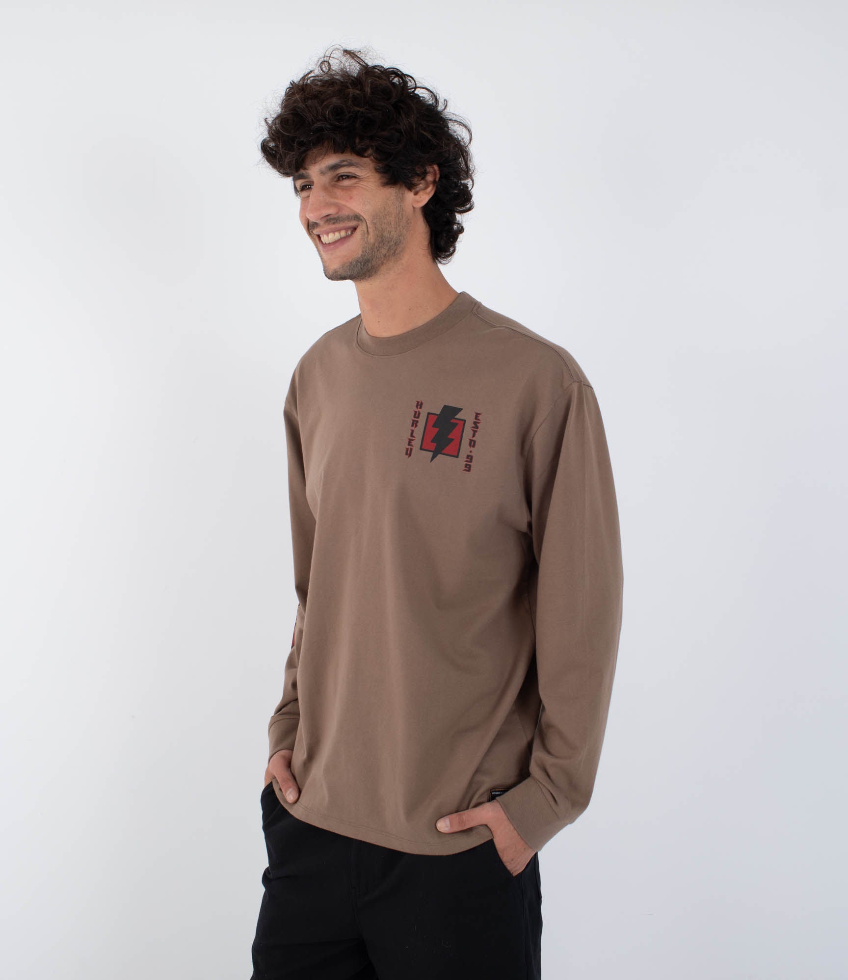 T-shirt langarm Männer - Bolt