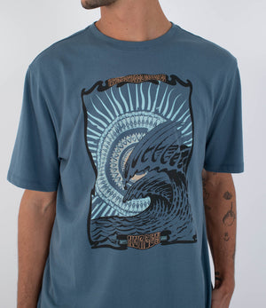 T-shirt Kurzarm Männer - H2O dri wave mandala