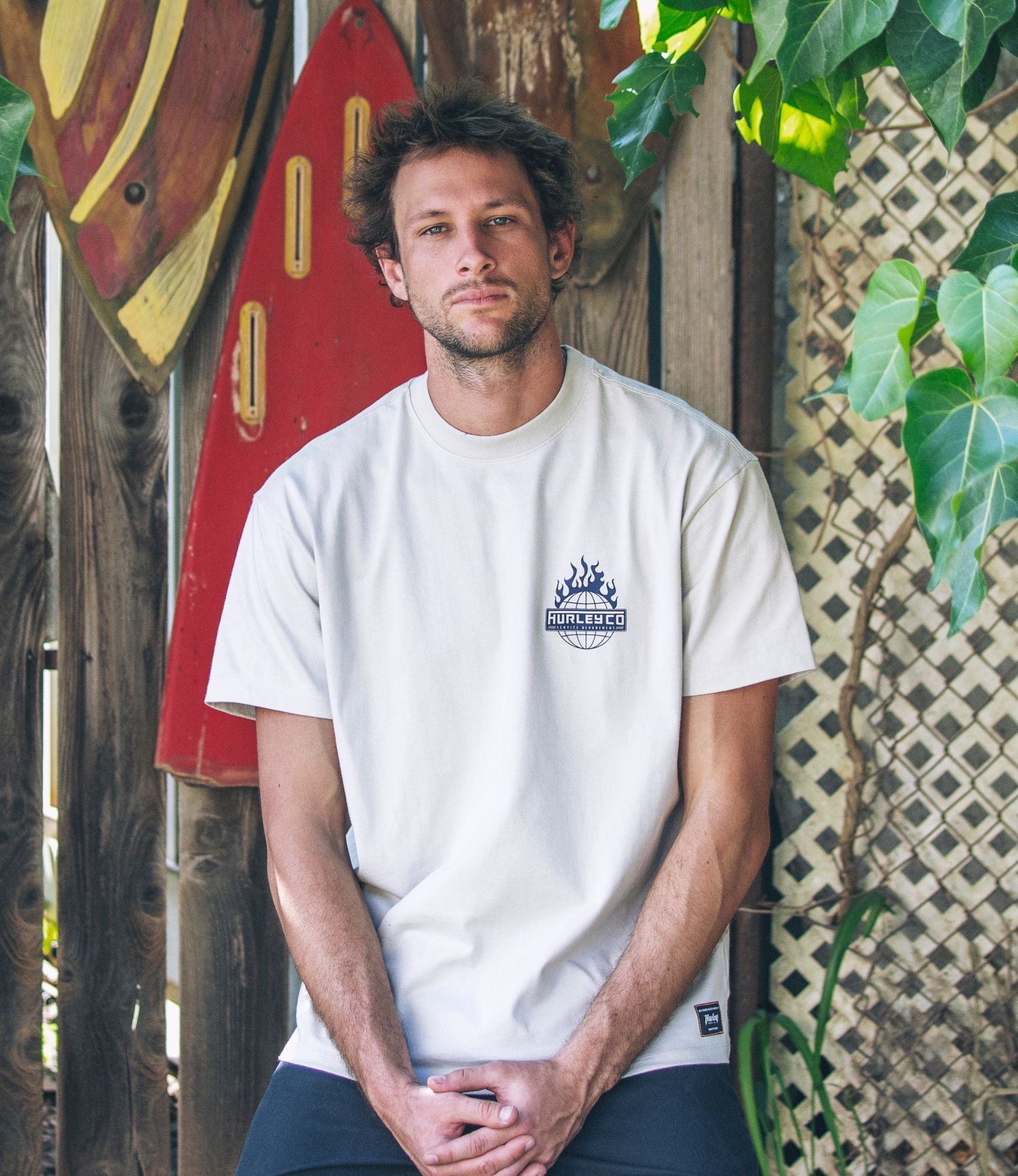 Camiseta manga corta hombre - Global fire