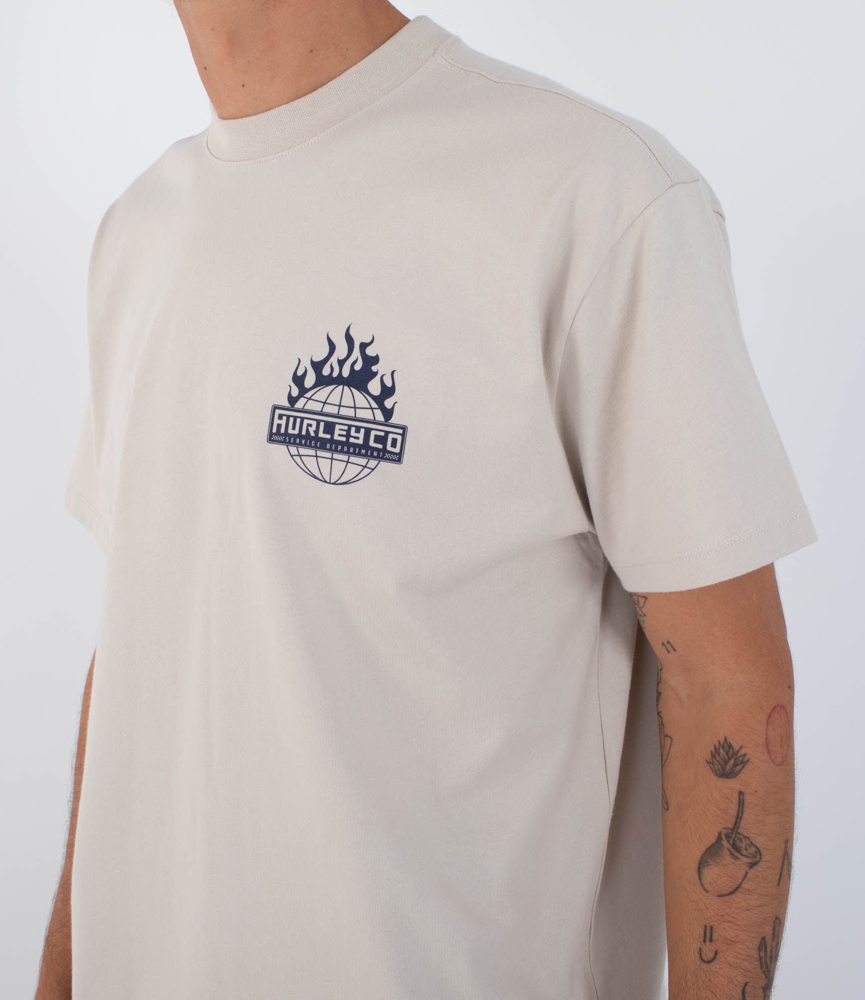 T-Shirt short sleeve men - Global fire