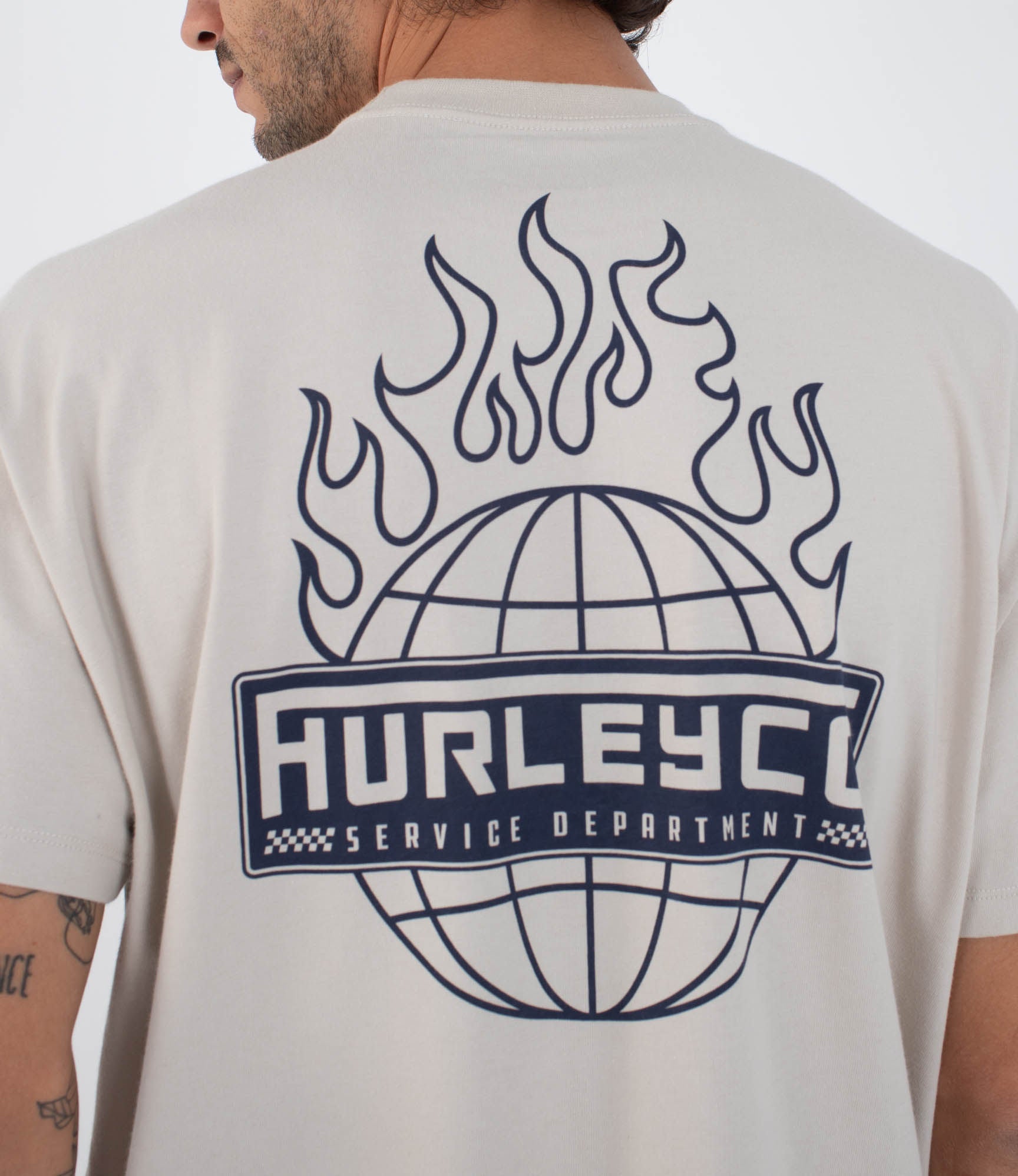 T-Shirt short sleeve men - Global fire