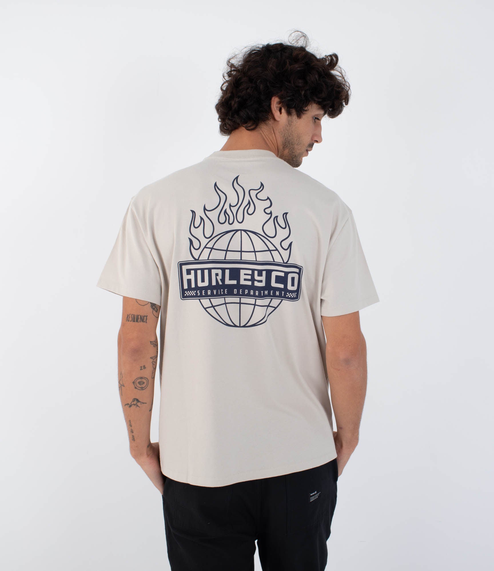 T-Shirt short sleeve men - Global fire
