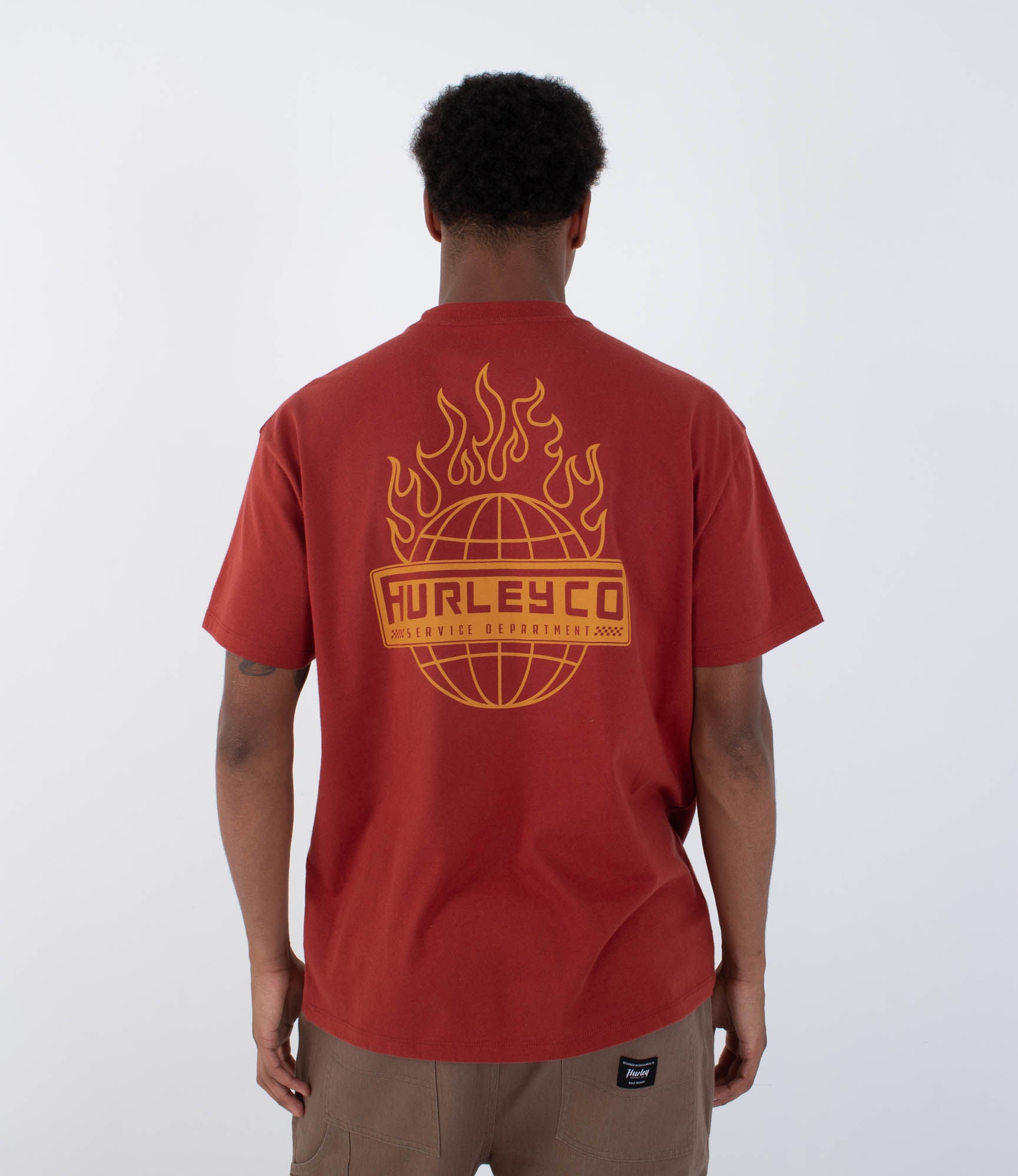 T-shirt Kurzarm Männer - Global fire