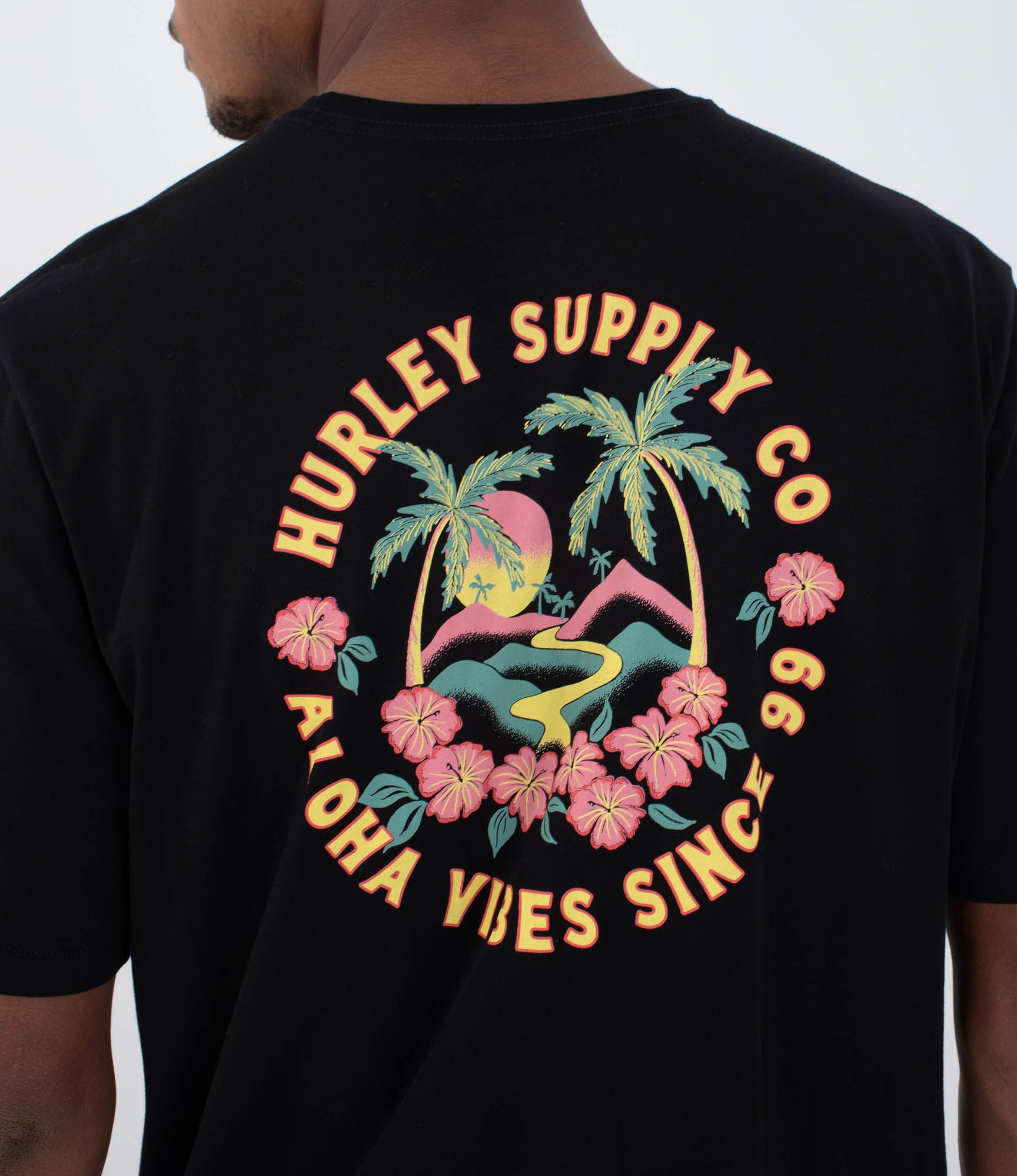 T-Shirt short sleeve men - Hawaiian Island