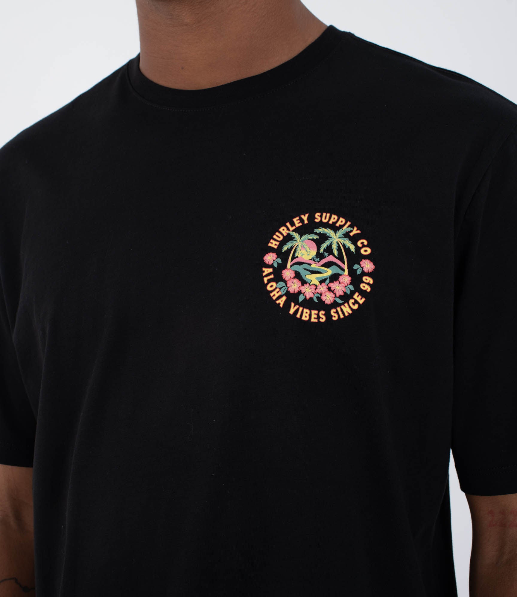 T-Shirt short sleeve men - Hawaiian Island