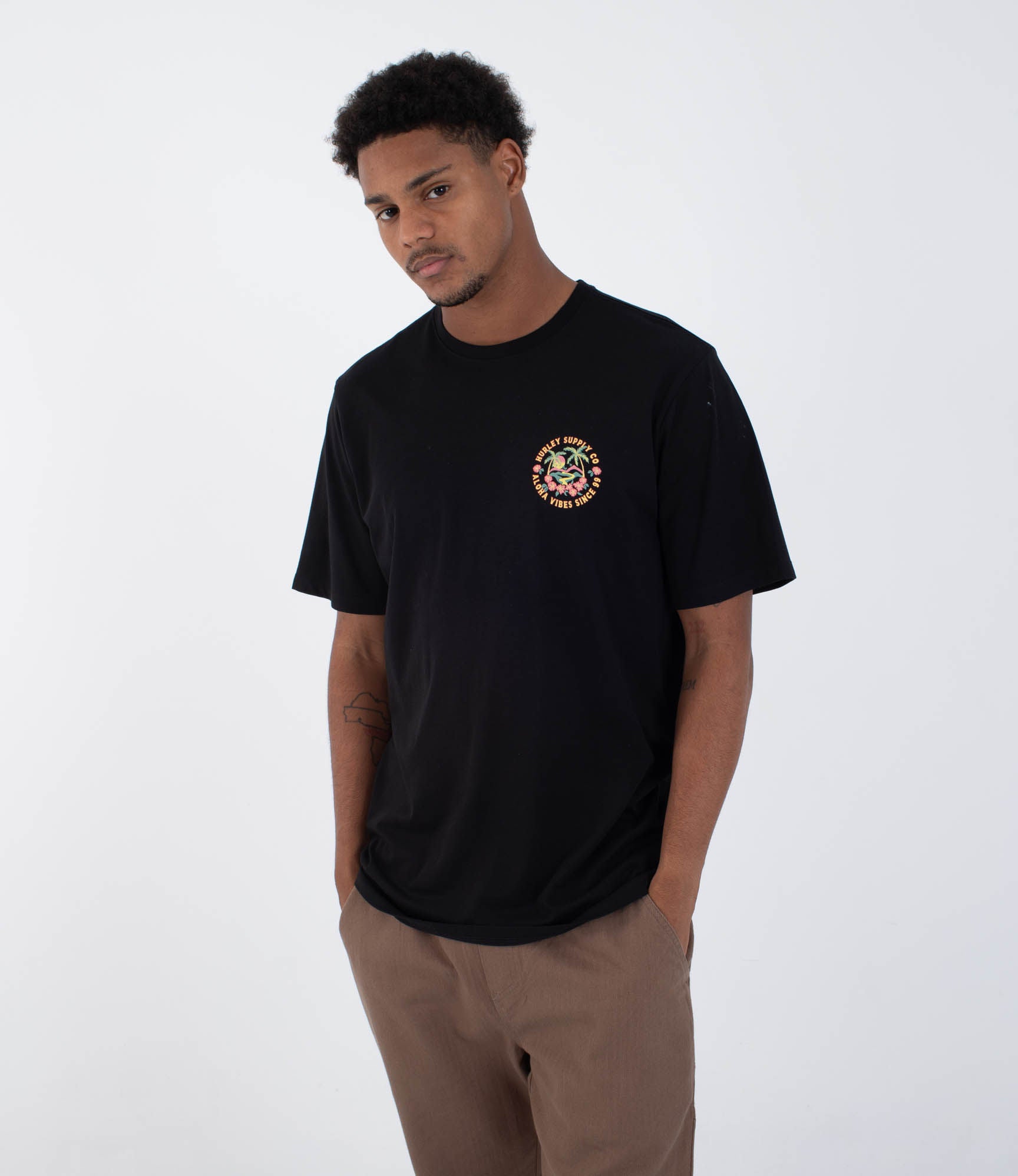 T-Shirt short sleeve men - Hawaiian Island