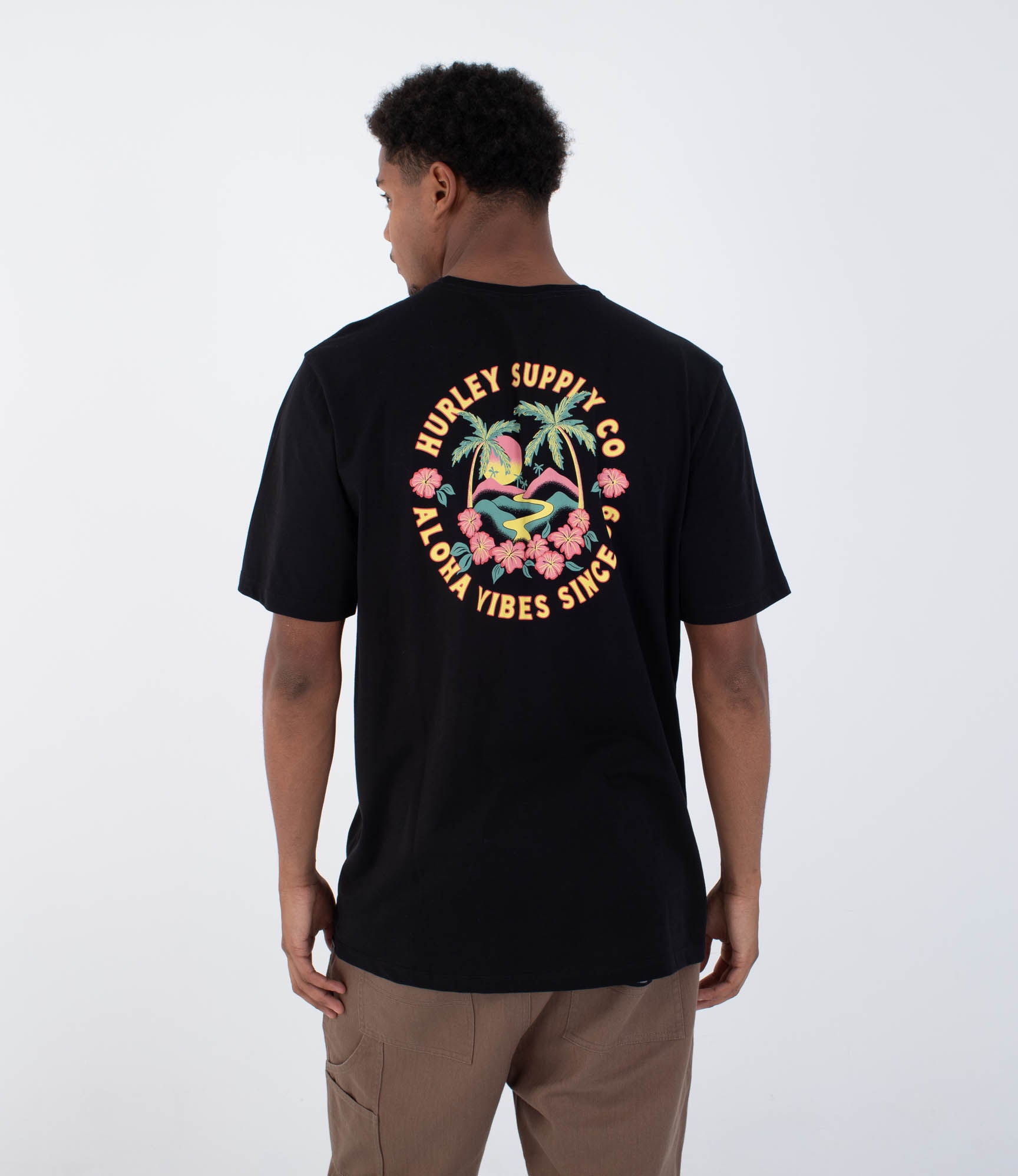 T-Shirt short sleeve men - Hawaiian Island