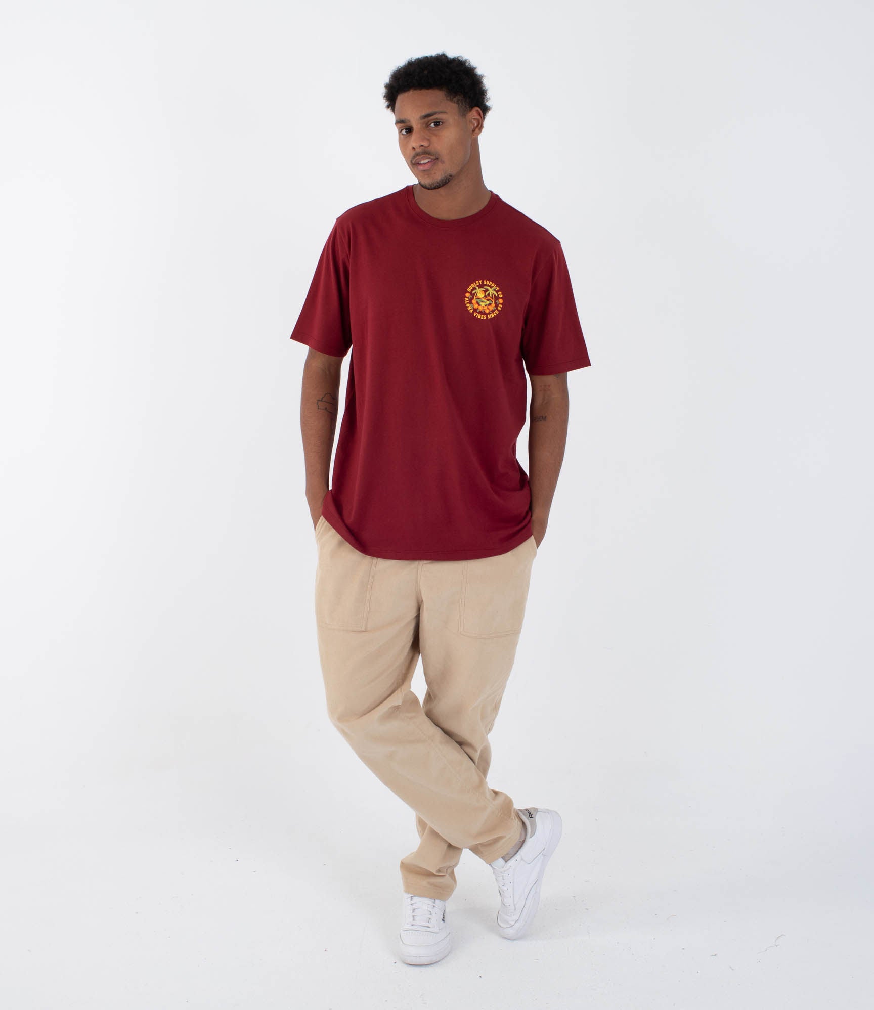 T-Shirt short sleeve men - Hawaiian Island