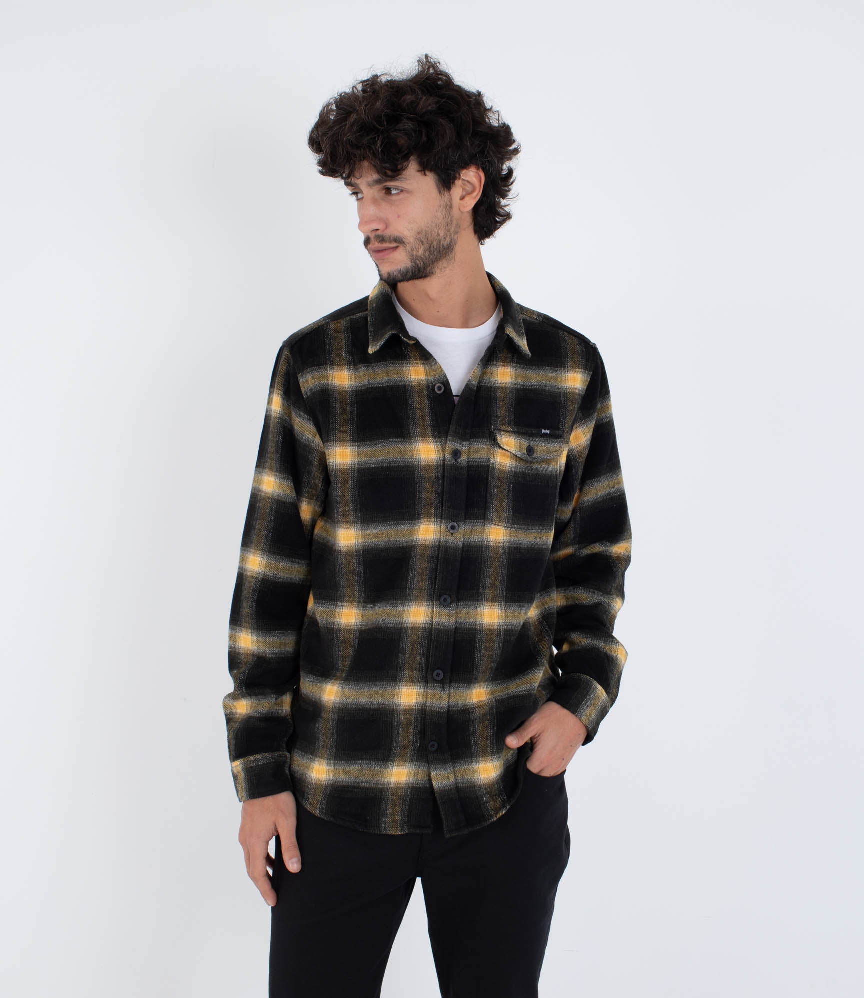 Long sleeve shirt men - Portland Heavyweight flannel