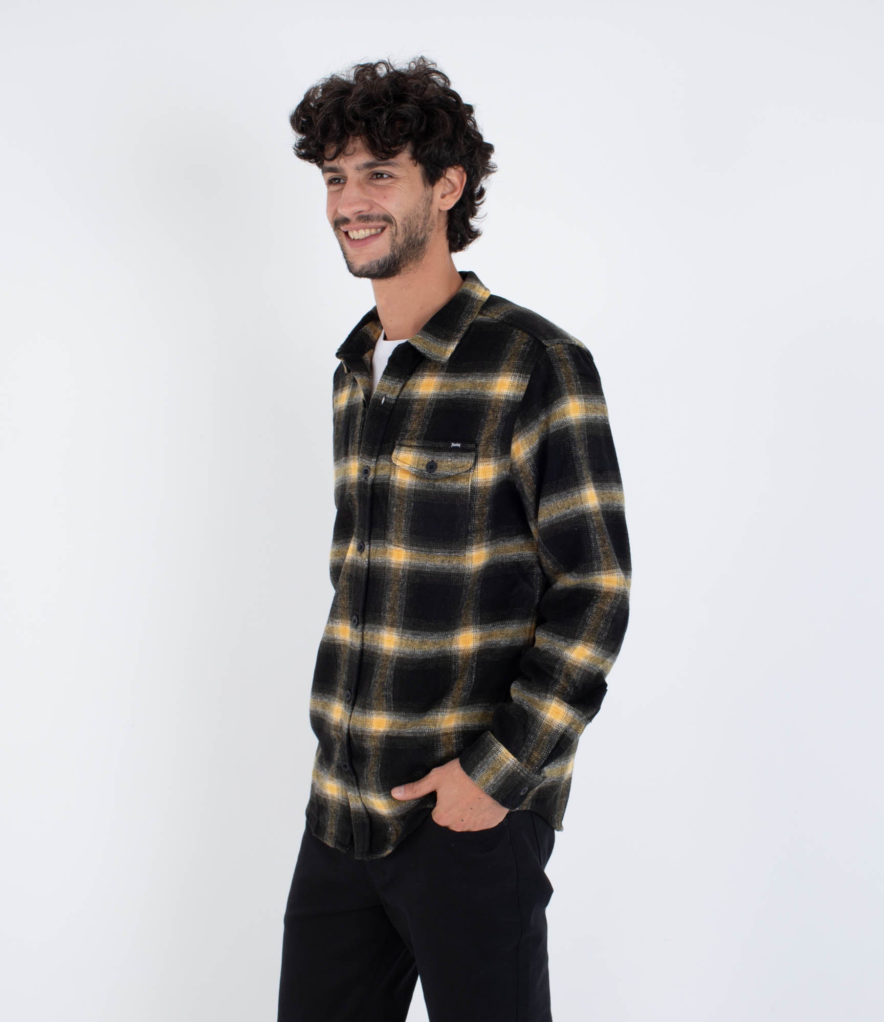 Long sleeve shirt men - Portland Heavyweight flannel
