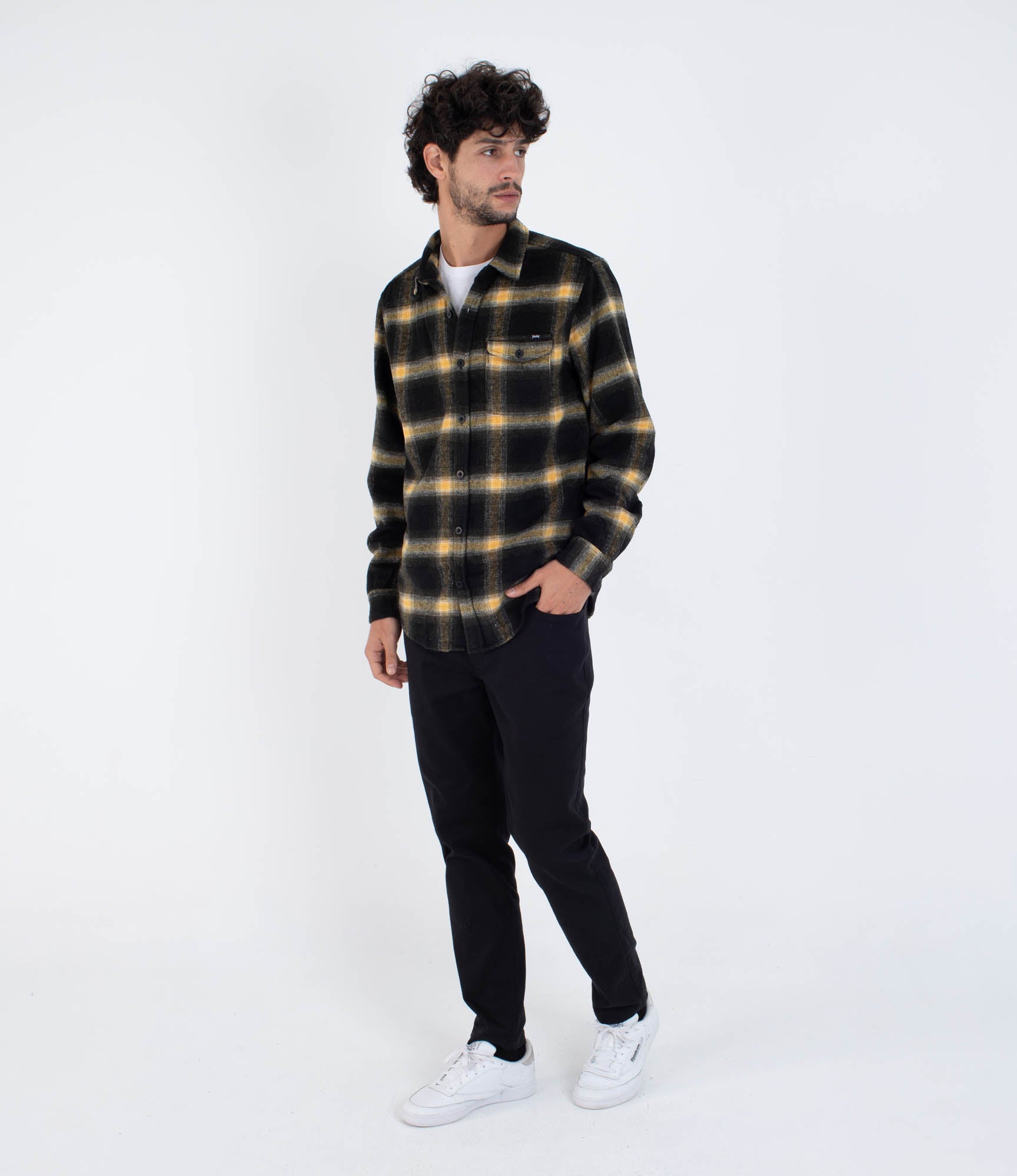 Long sleeve shirt men - Portland Heavyweight flannel