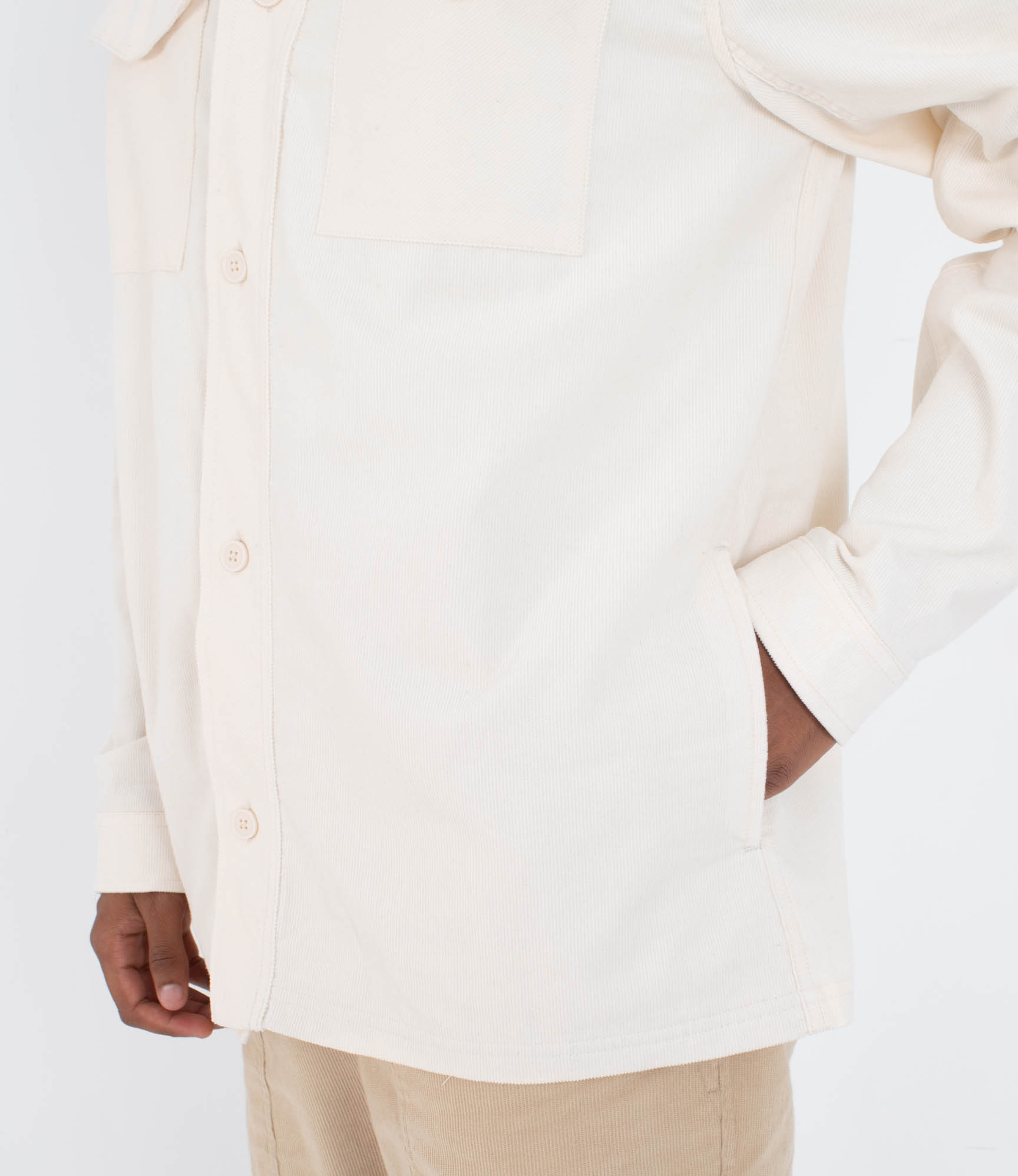 Langarm-Hemd Männer - Lido cord