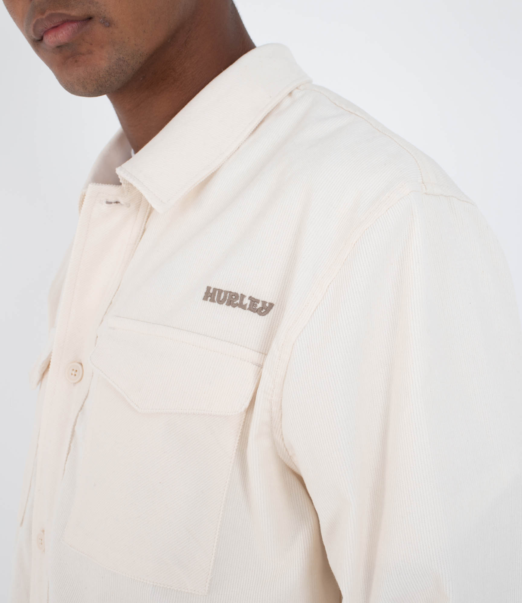 Langarm-Hemd Männer - Lido cord