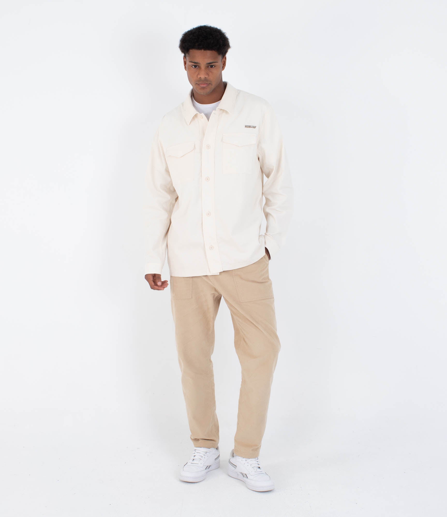 Langarm-Hemd Männer - Lido cord