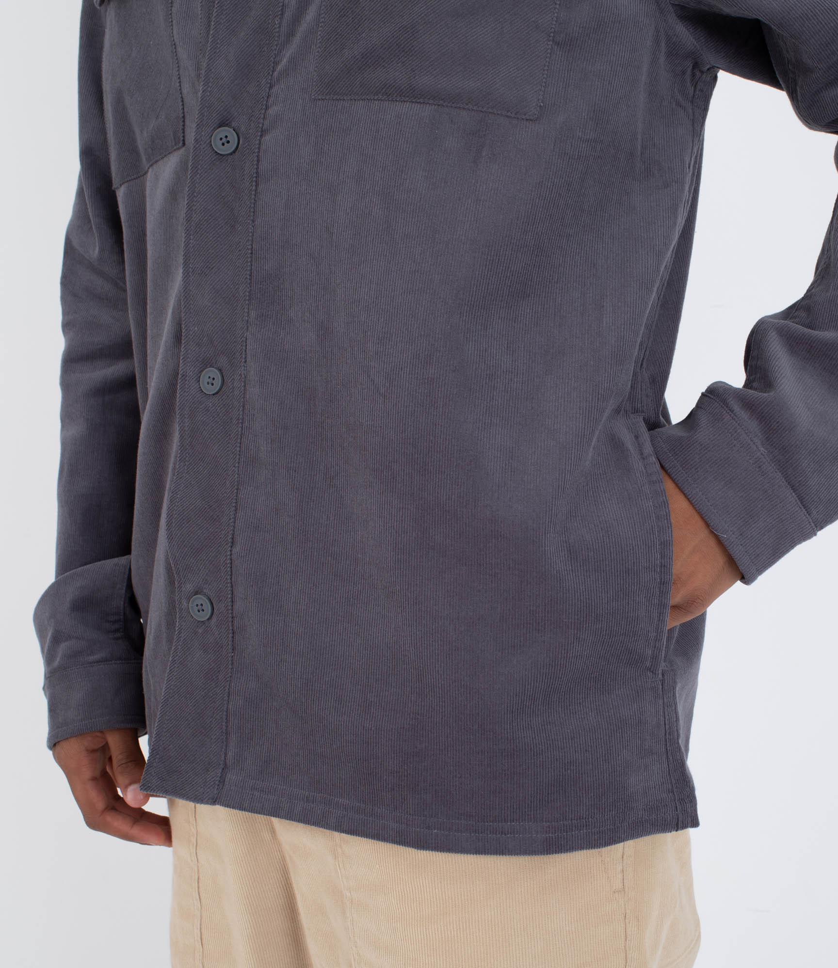 Camisa manga larga hombre - Lido cord