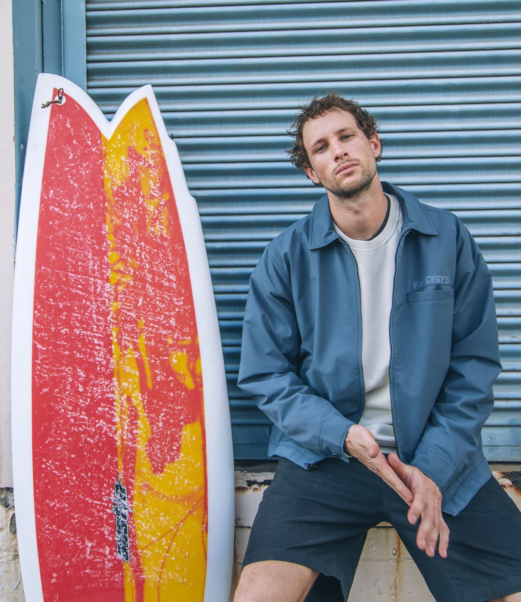 Long sleeve shirt men - Knots windbreaker
