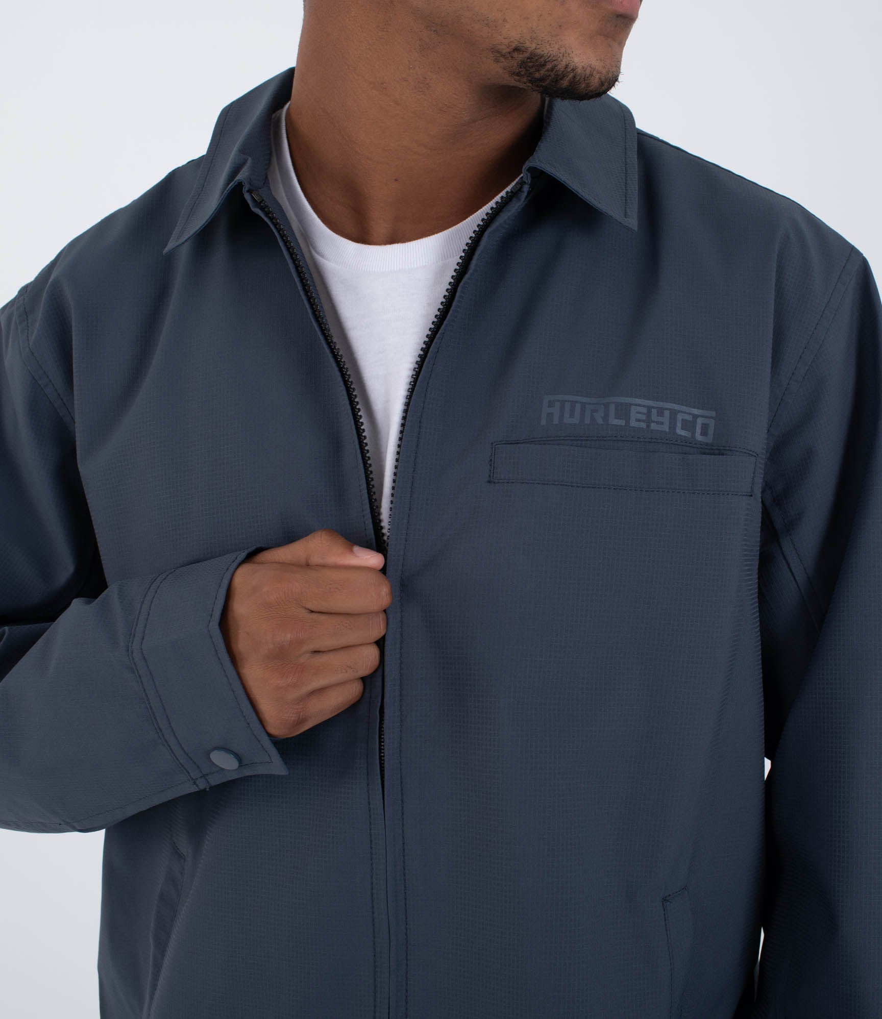 Long sleeve shirt men - Knots windbreaker