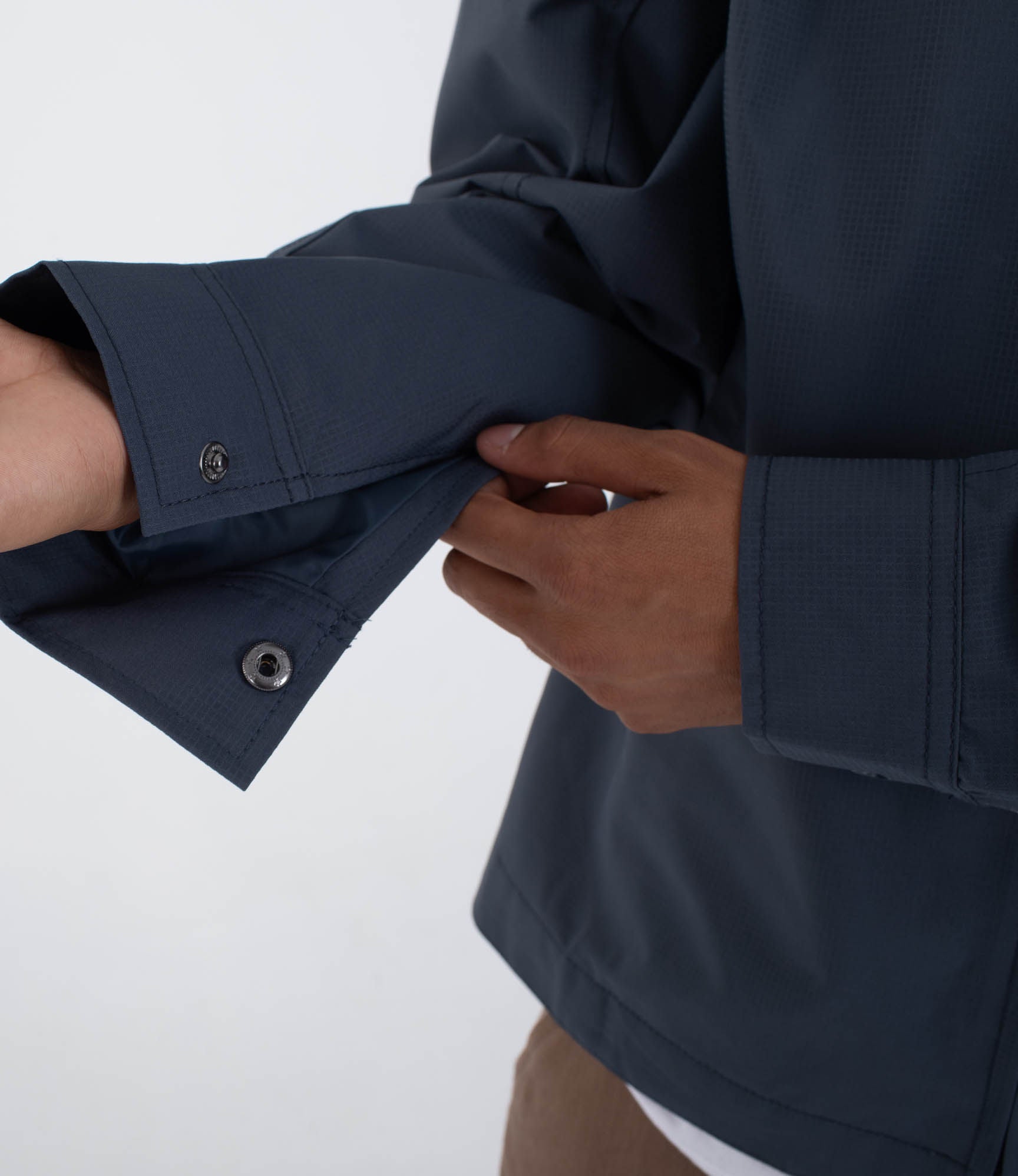 Long sleeve shirt men - Knots windbreaker