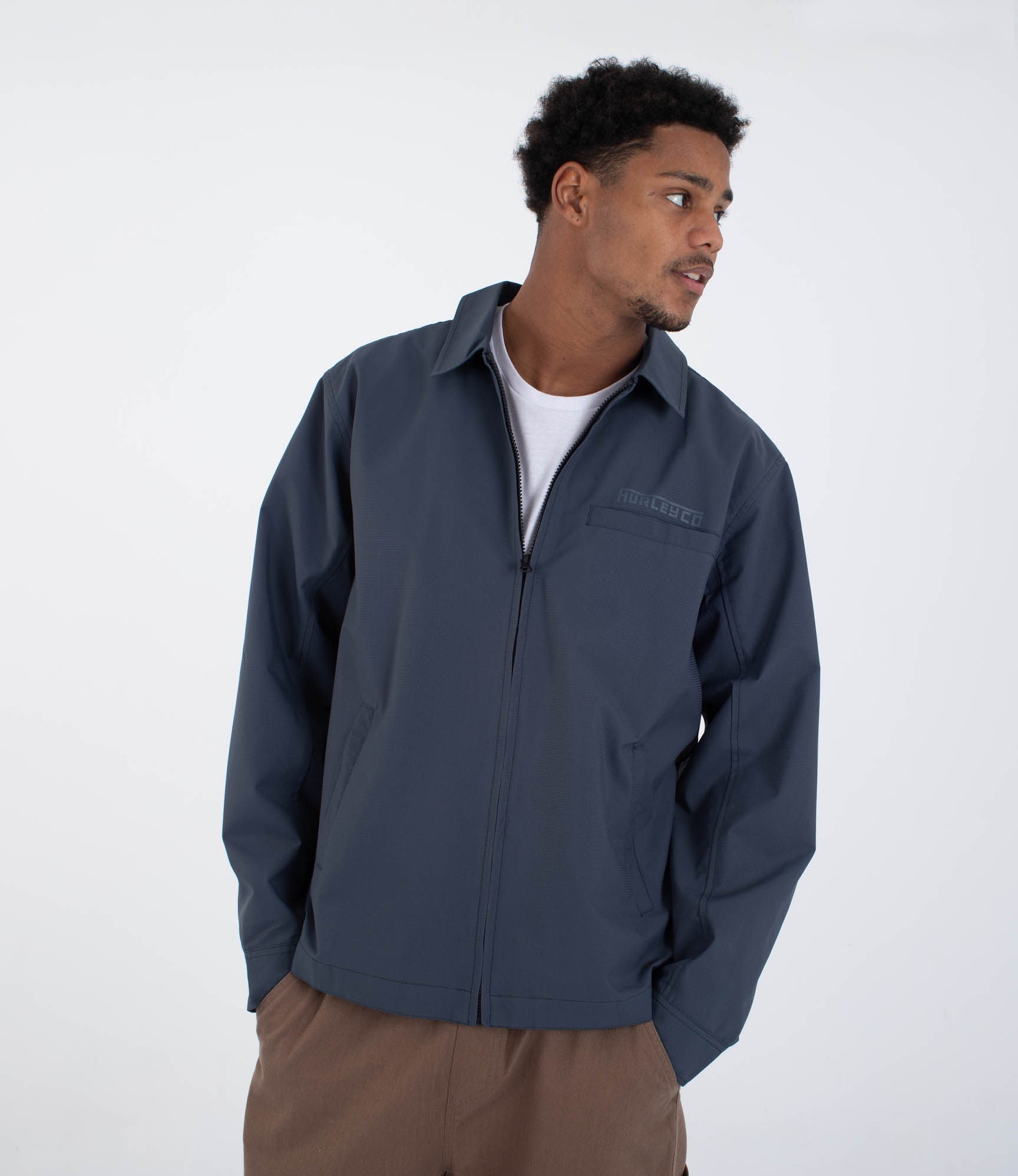 Long sleeve shirt men - Knots windbreaker