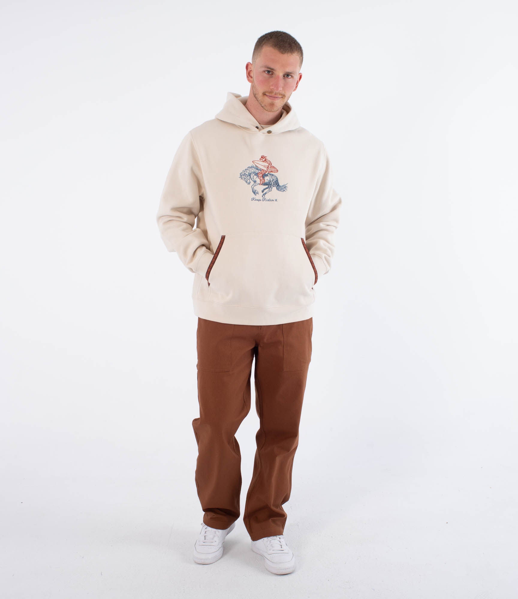 Outlaw snap po - Sudadera con capucha hombre