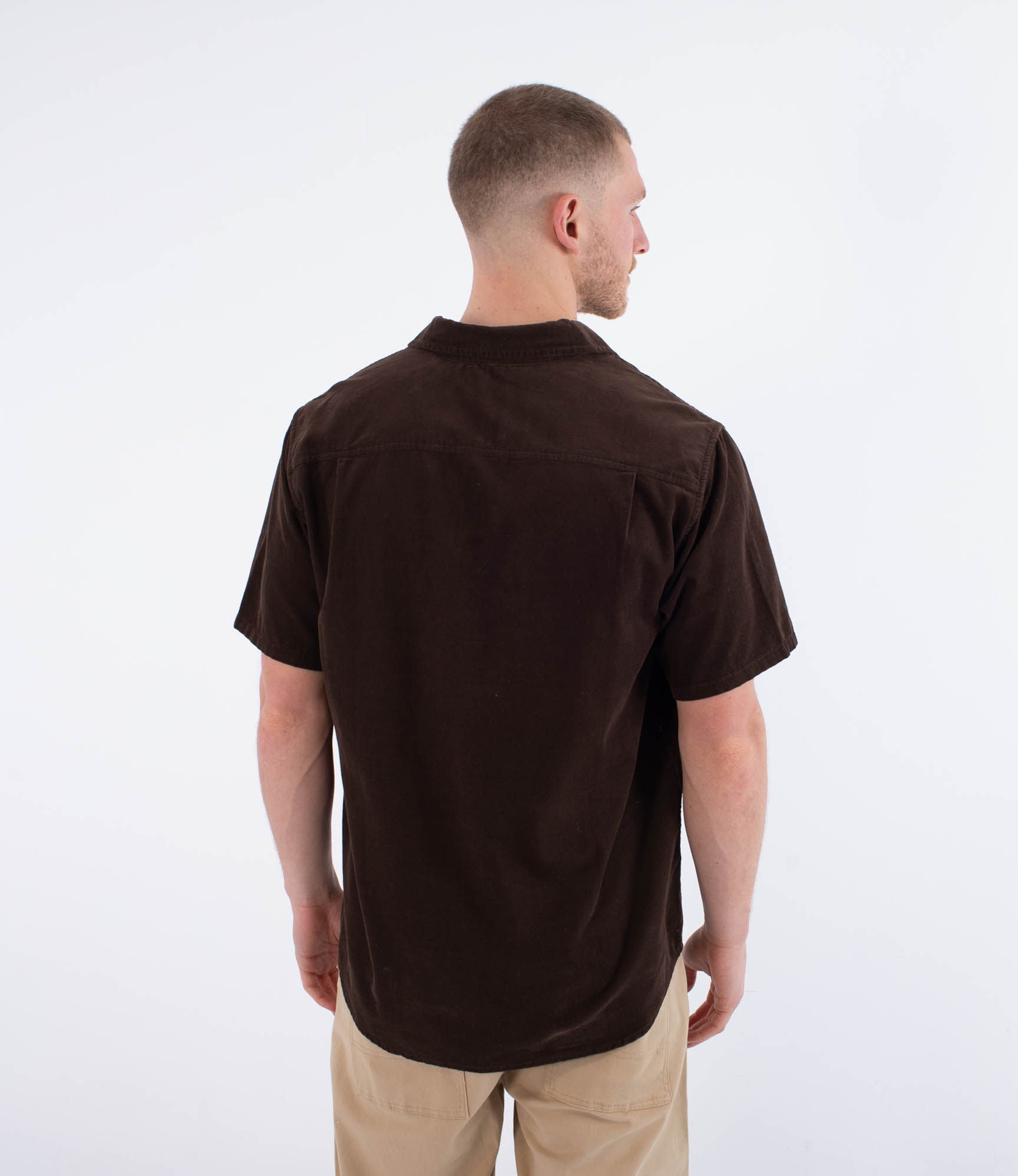 Ward cord - Men's short sleeve shirt