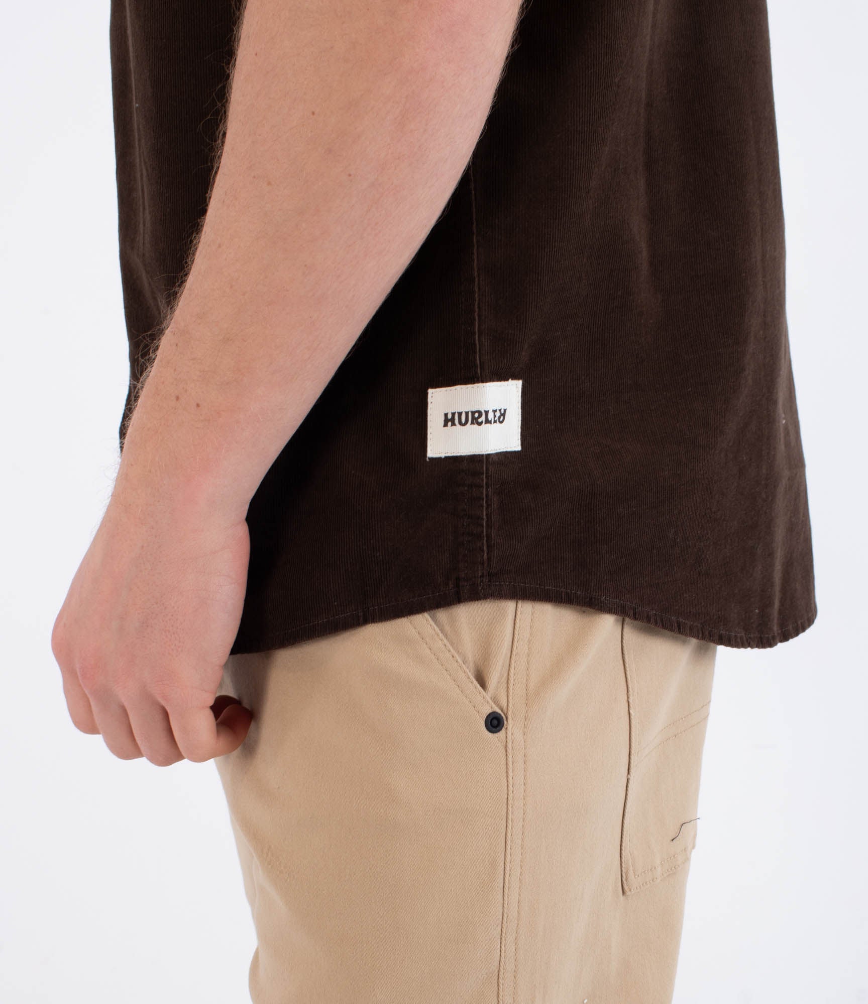 Ward cord - Men's short sleeve shirt