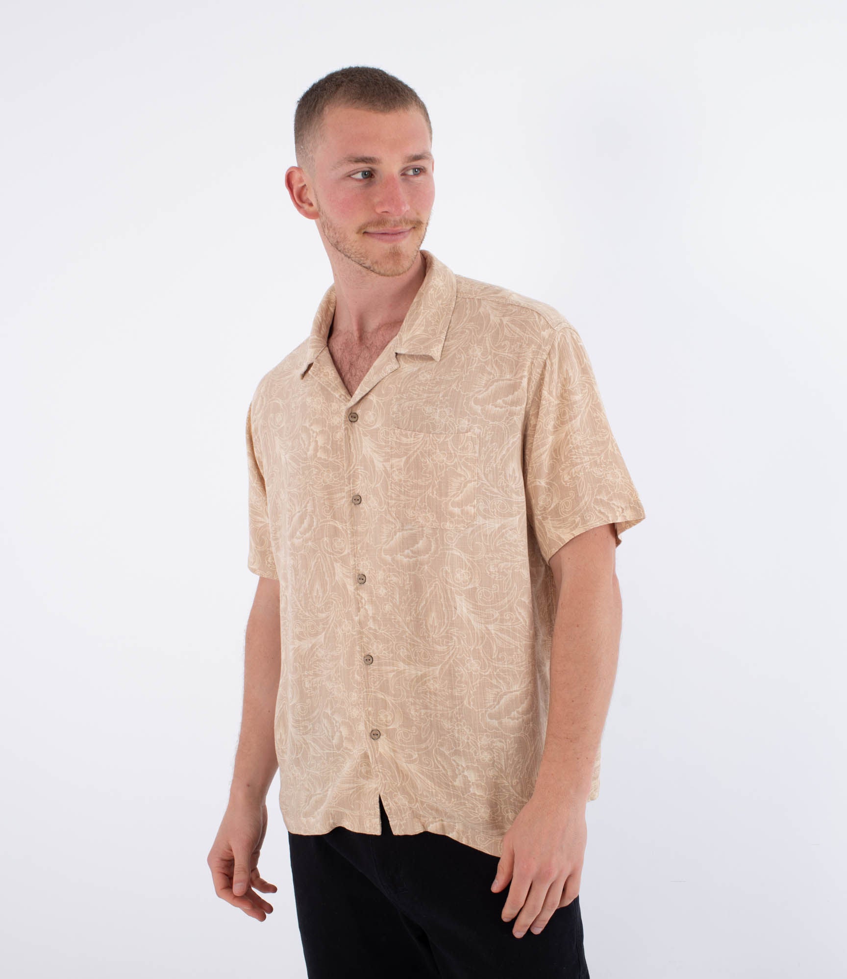 Lisbon camp - Men's short sleeve shirt