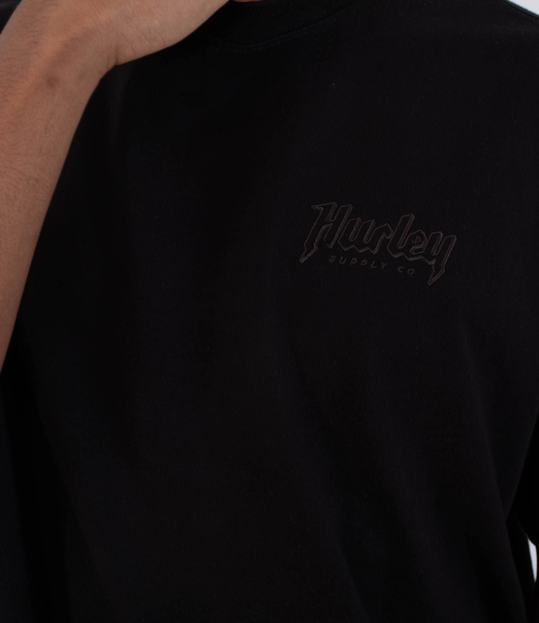 T-shirt Kurzarm Männer - Built outline