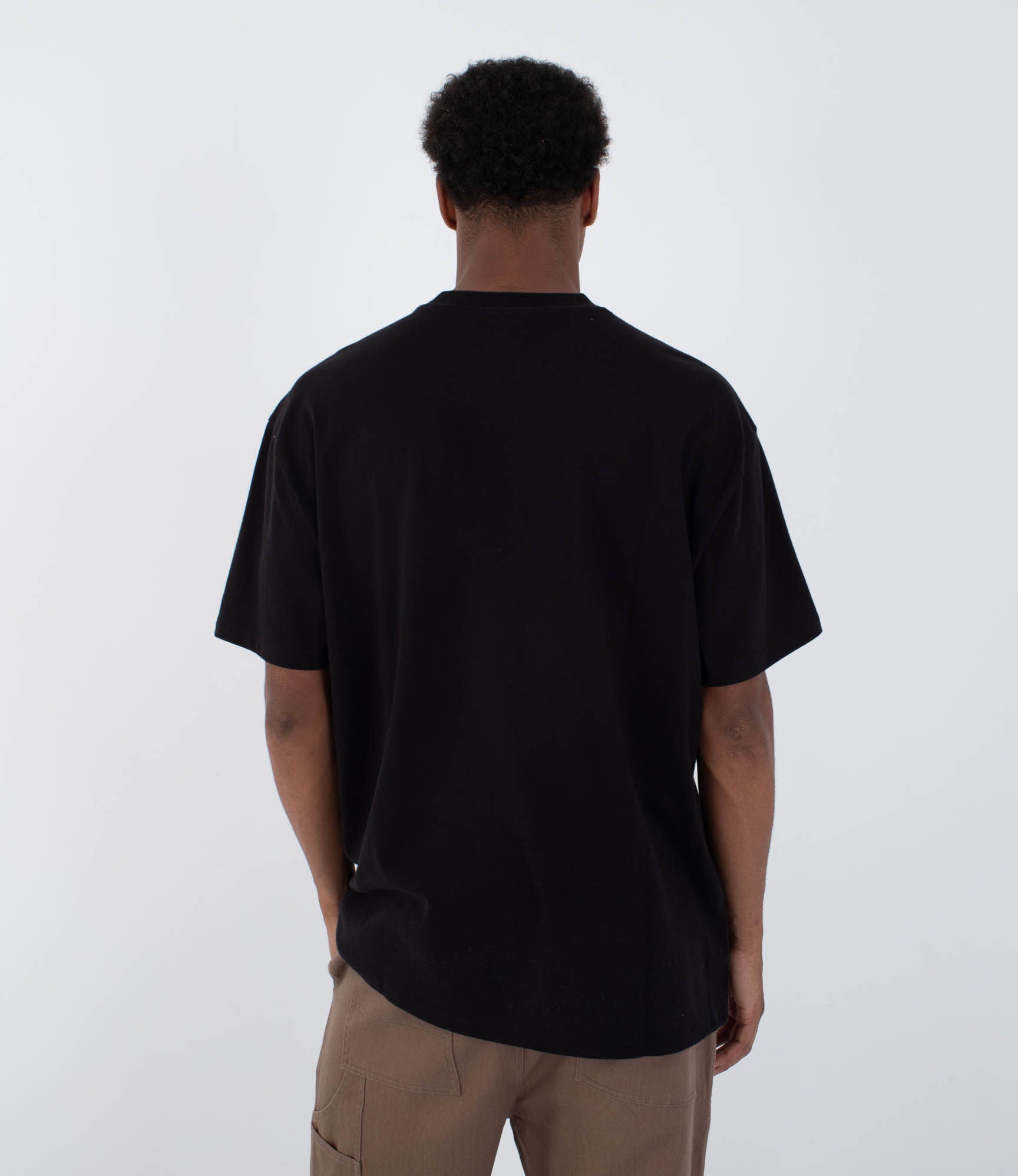 T-shirt Kurzarm Männer - Built outline