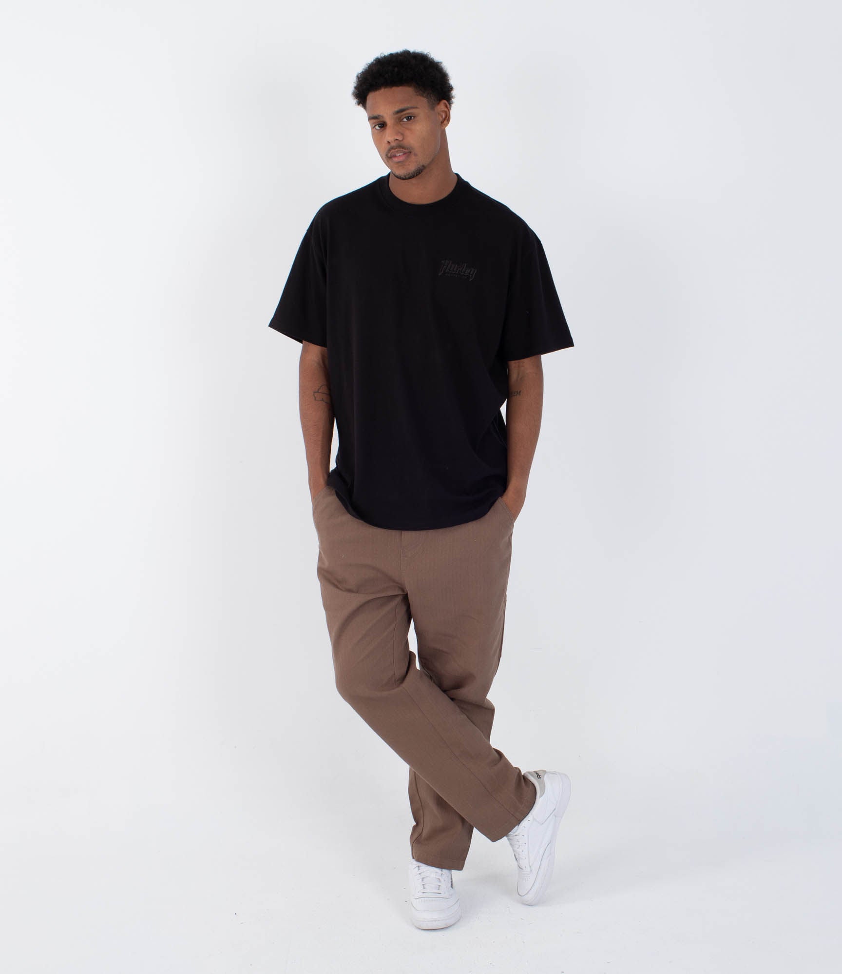 T-shirt Kurzarm Männer - Built outline