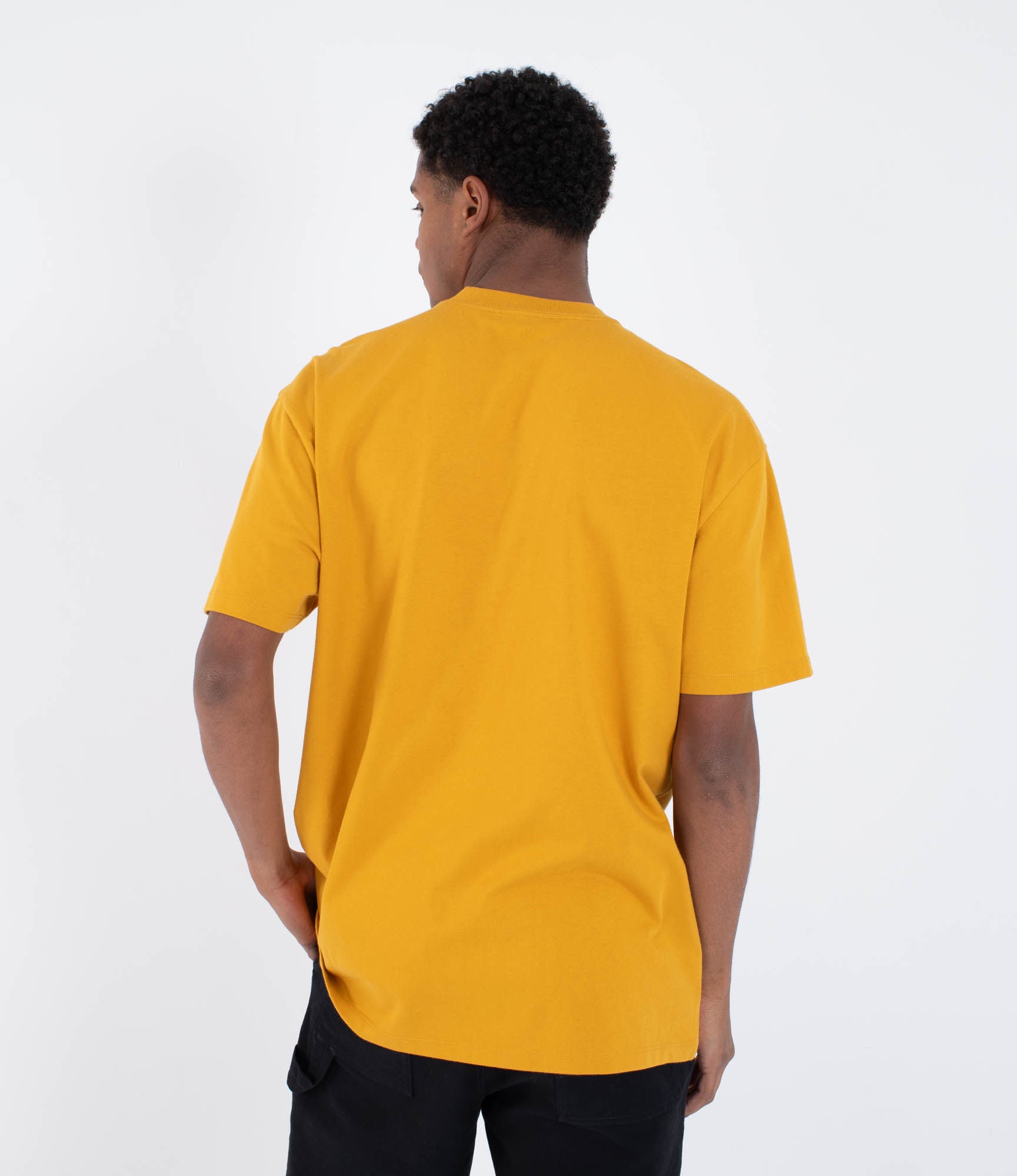T-shirt Kurzarm männer - Built outline