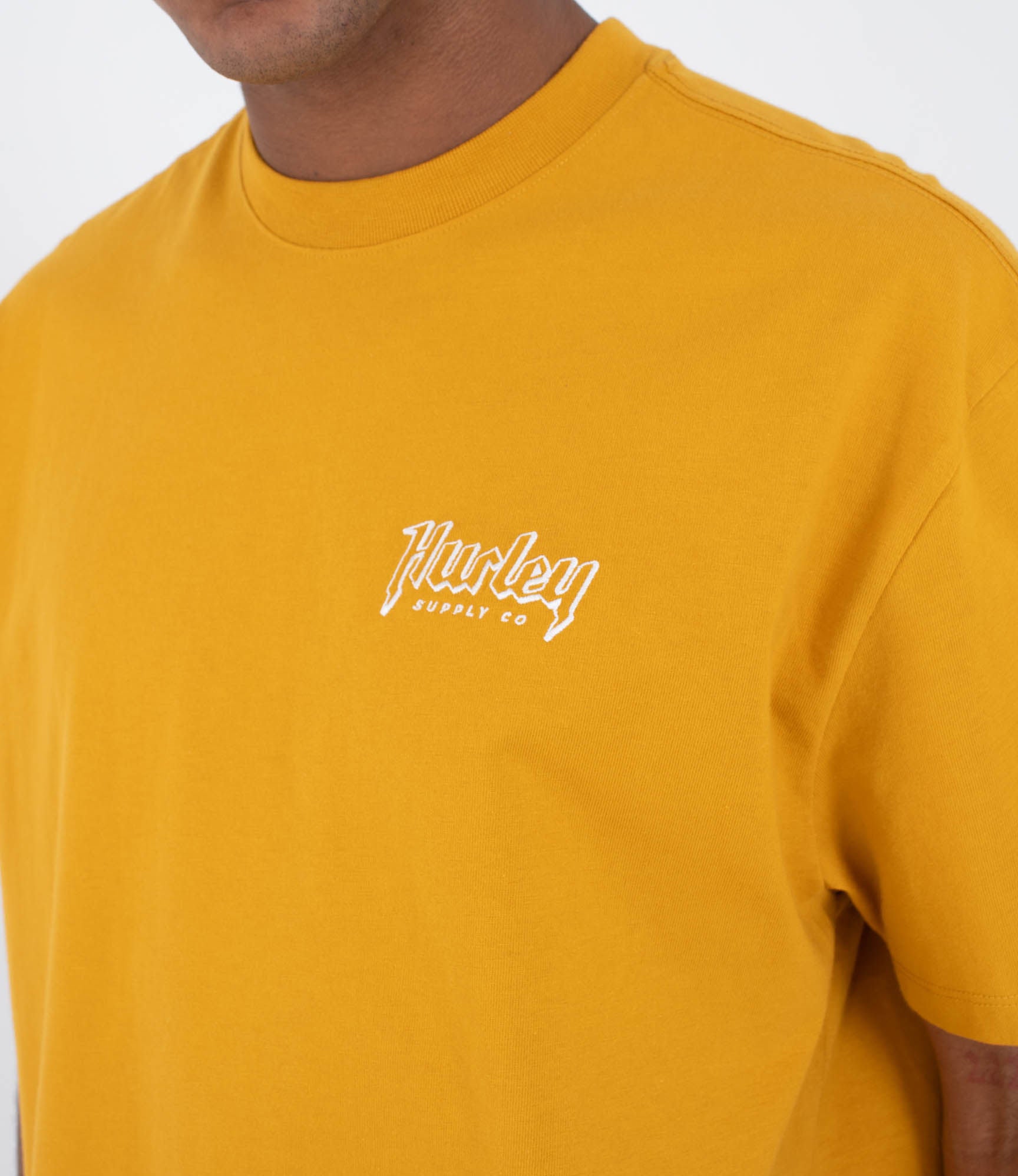 T-shirt Kurzarm männer - Built outline