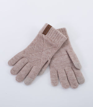 Handschuhe frauen - Woven knit