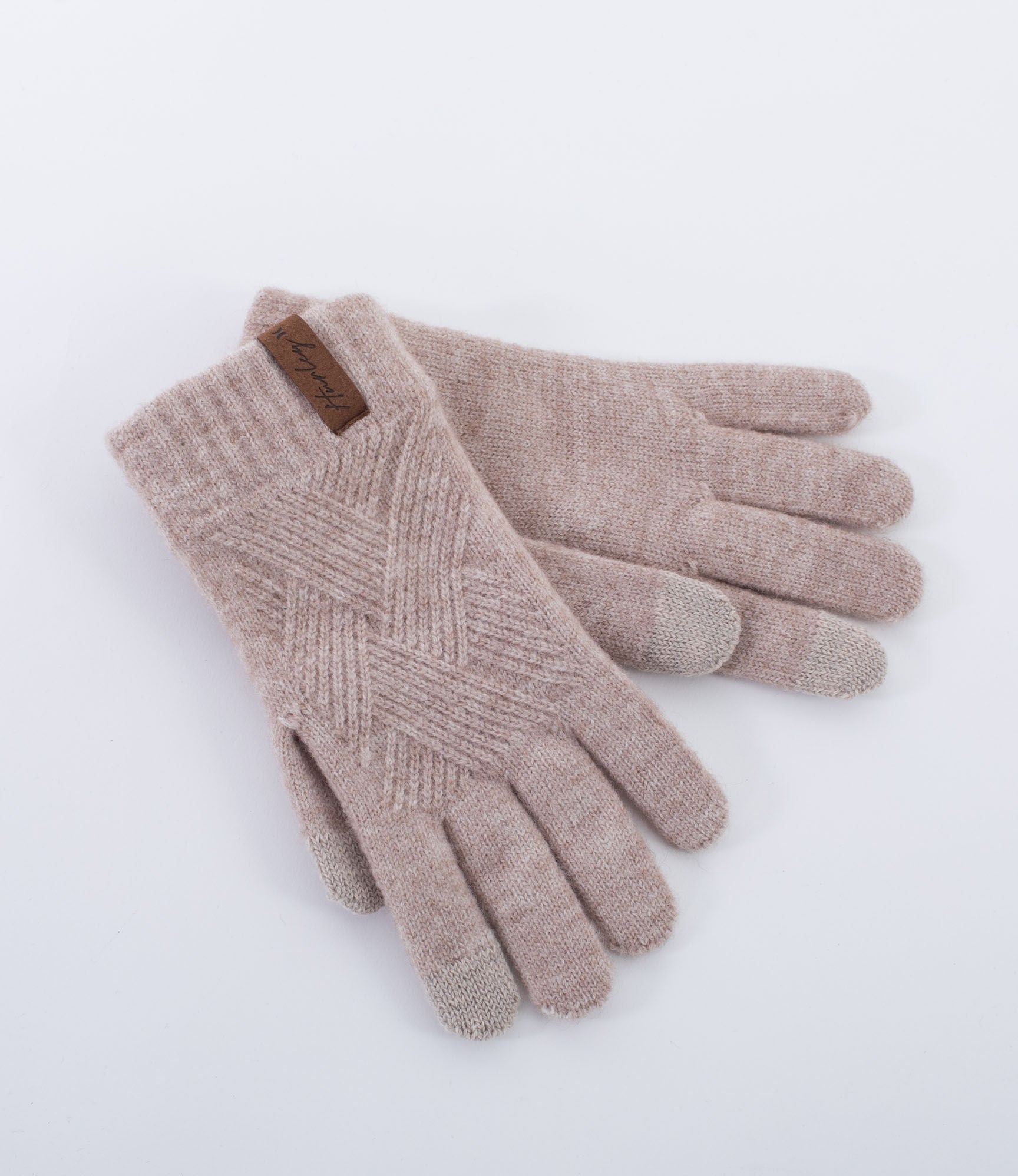 Handschuhe frauen - Woven knit