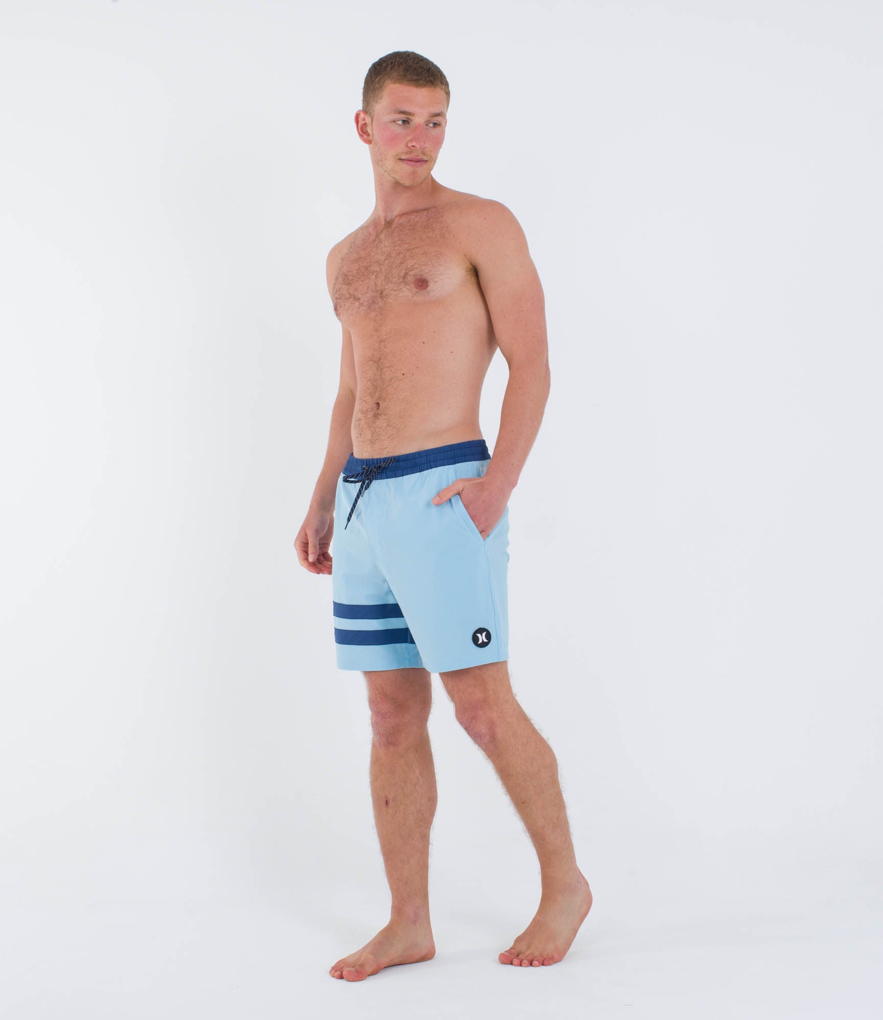Boardshort 17" men - Phantom eco block party volley