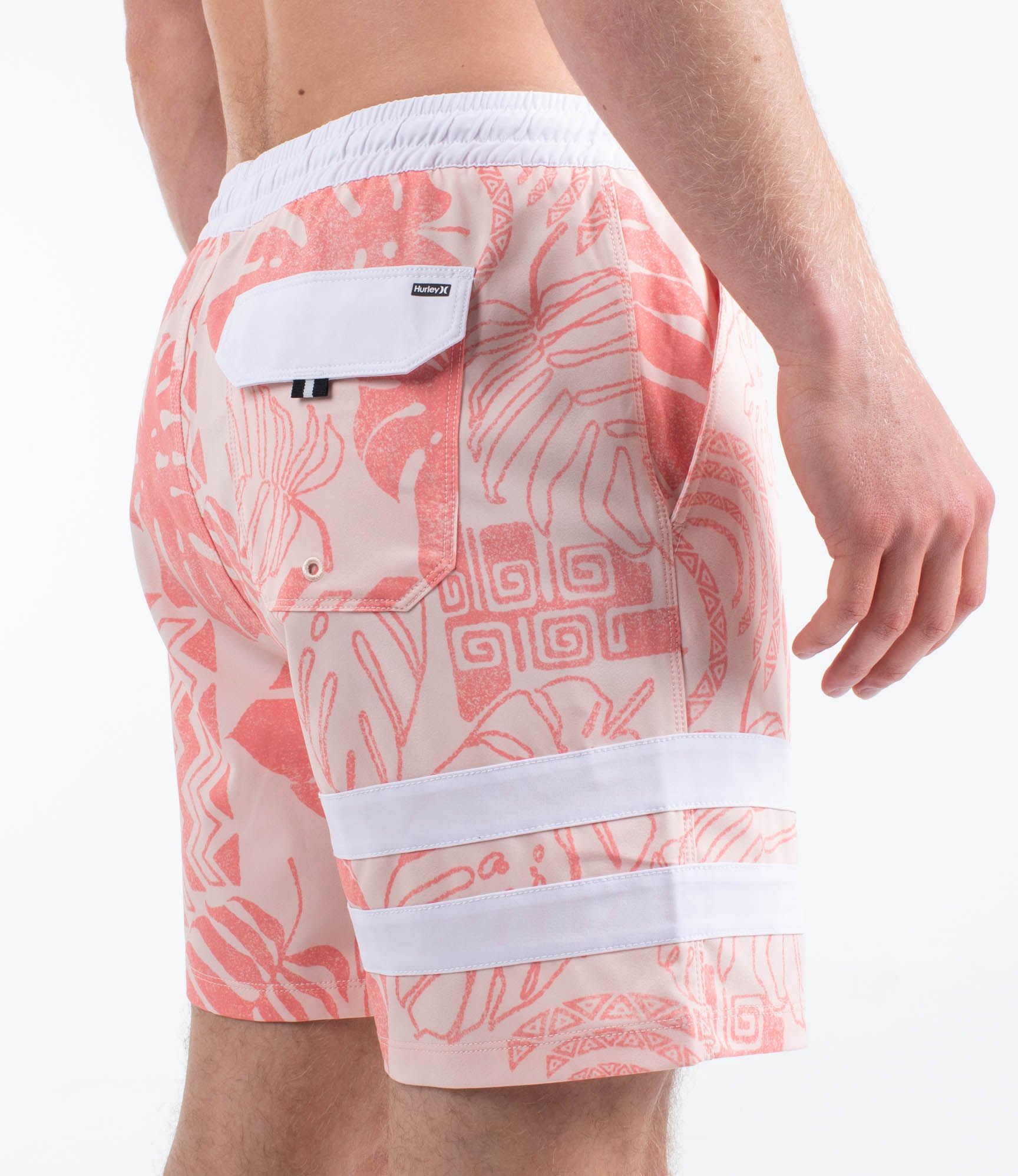 Boardshort 17" männer - Phantom eco block party volley