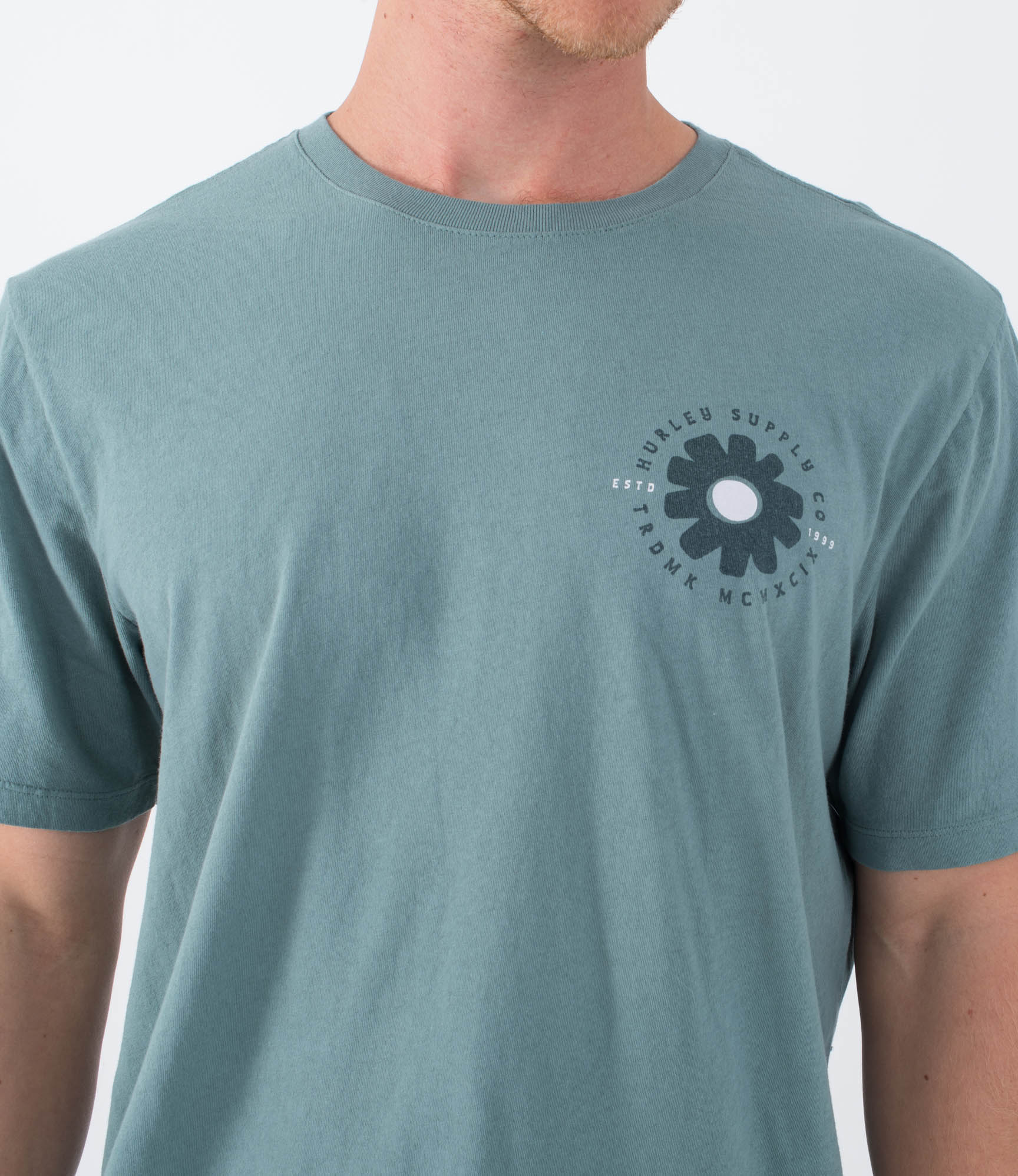 T-shirt Kurzarm männer - Flowered