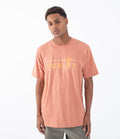 T-shirt Kurzarm männer - Sunlined slub