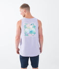 T-shirt tank männer - Four corners