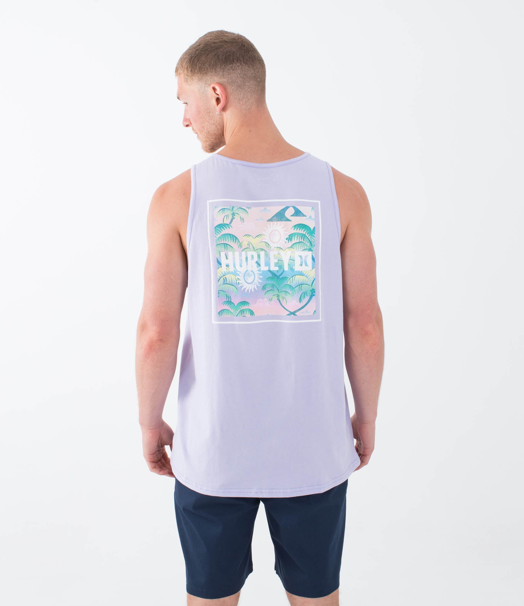 T-shirt tank männer - Four corners