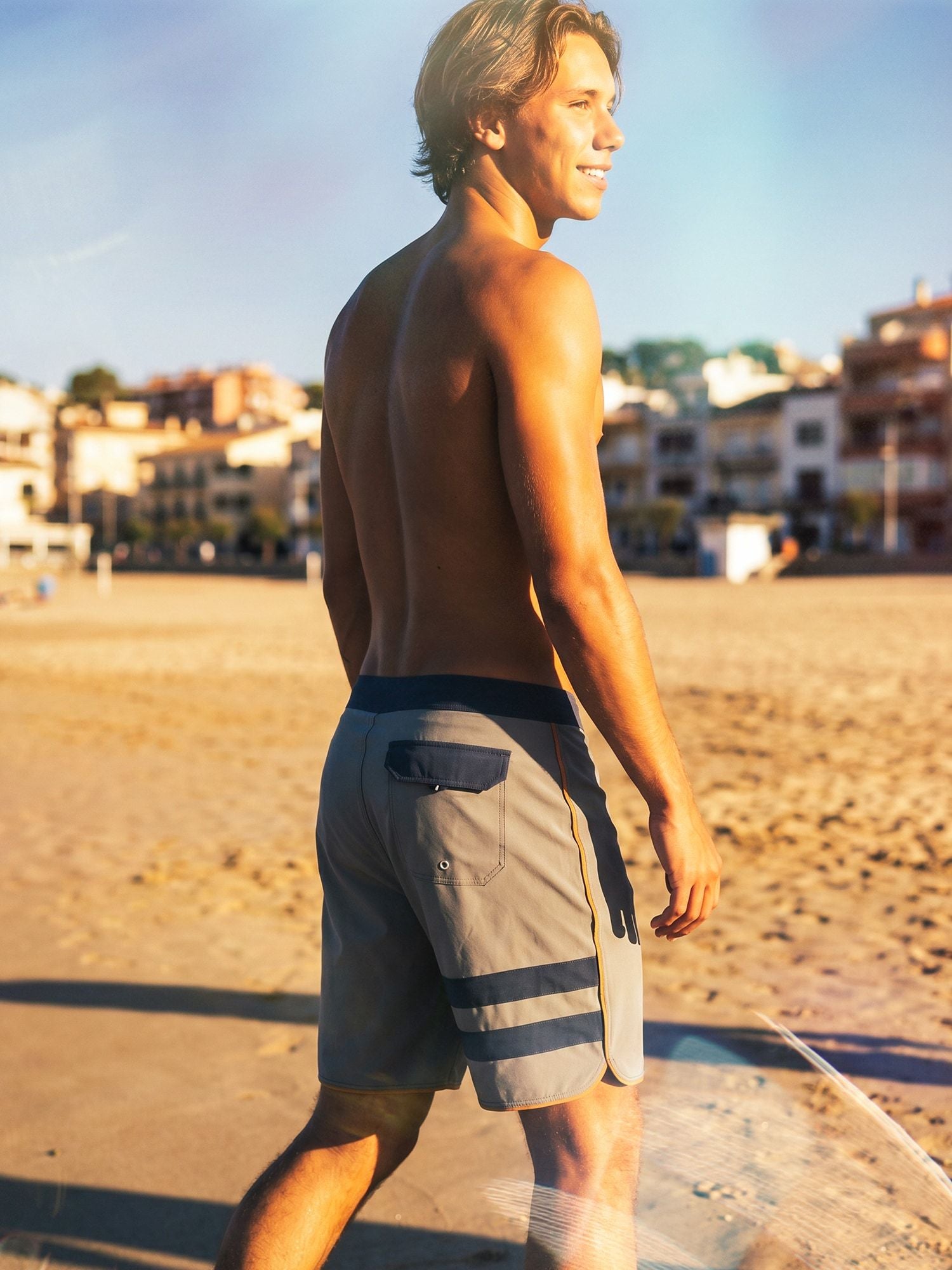 Boardshort Männer - Phantom eco Block Party 18'