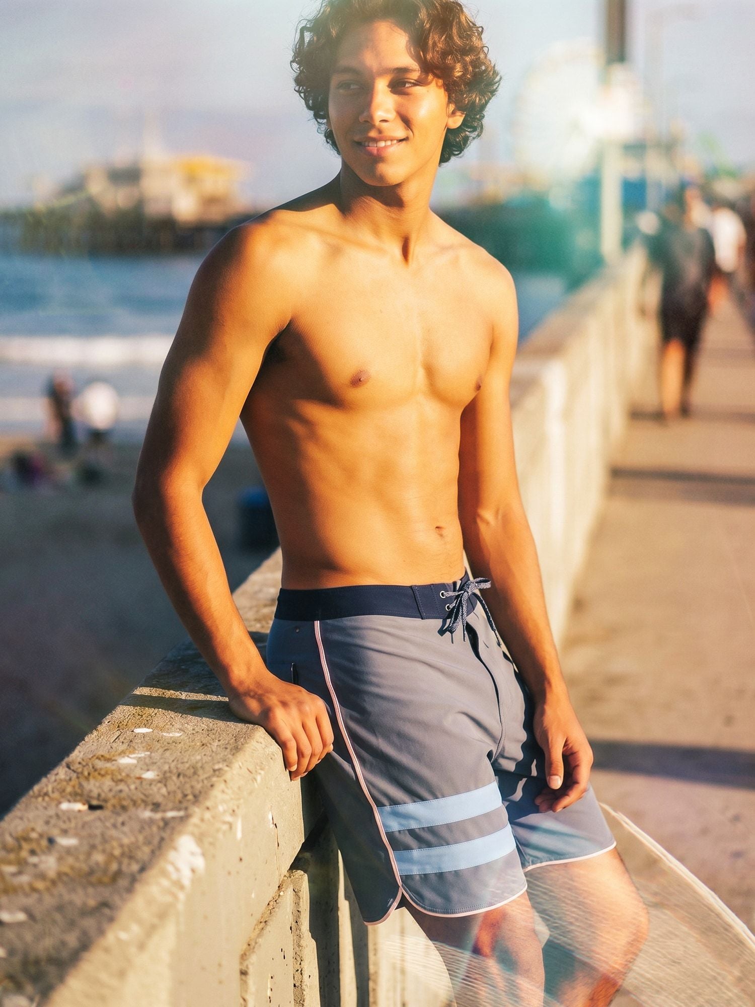 Boardshort Männer - Phantom eco Block Party 18'