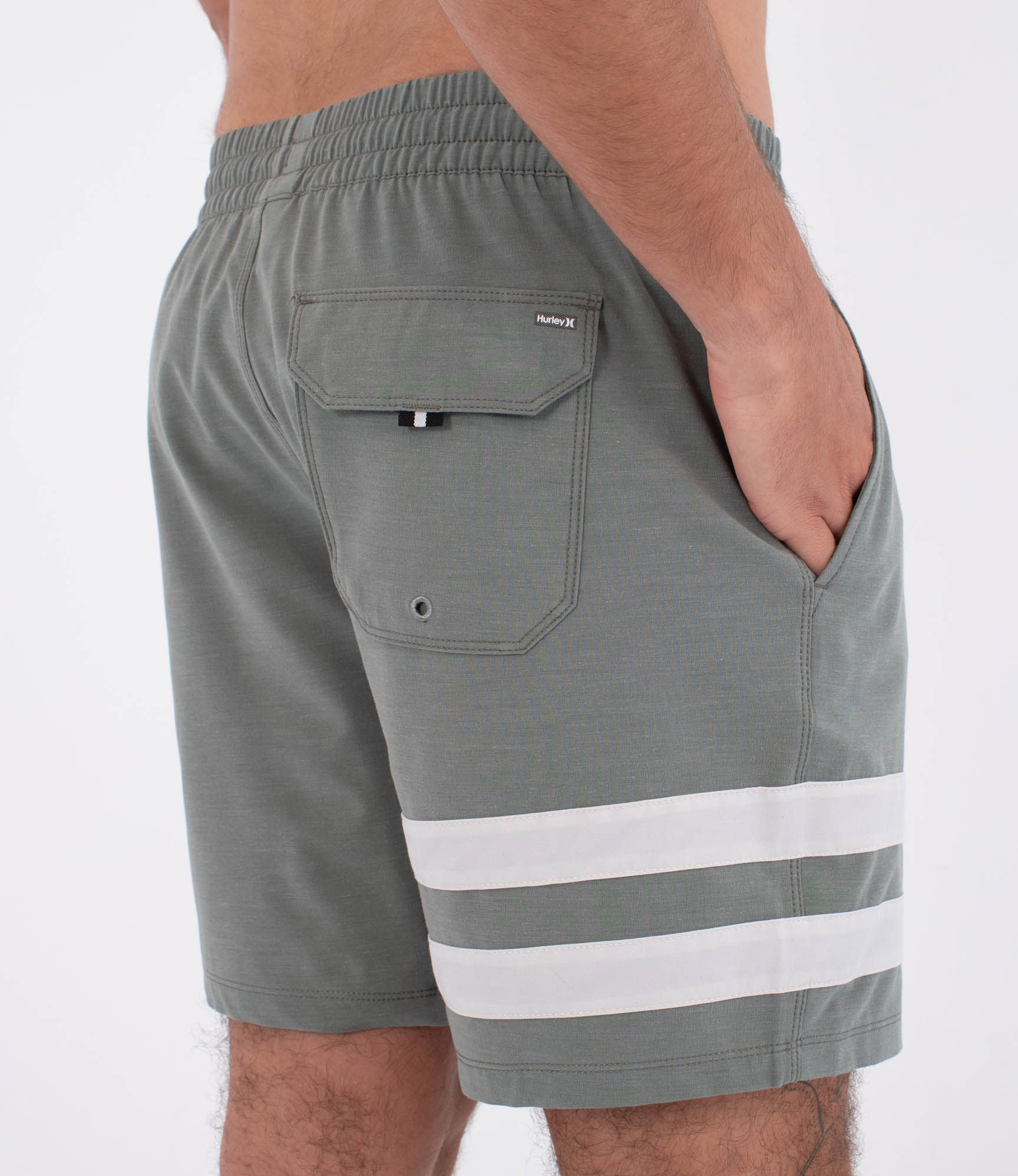 Boardshort Männer - Phantom eco Block Party volley 17'