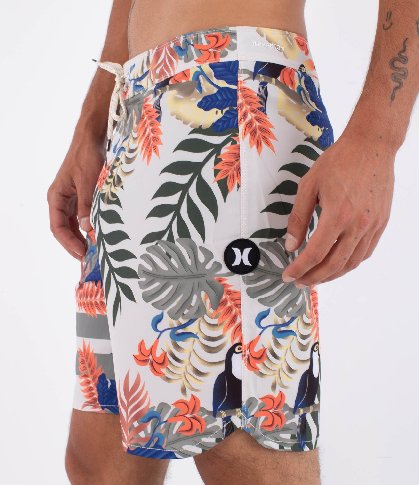 Boardshort men - Phantom eco Block Party engineered 18'